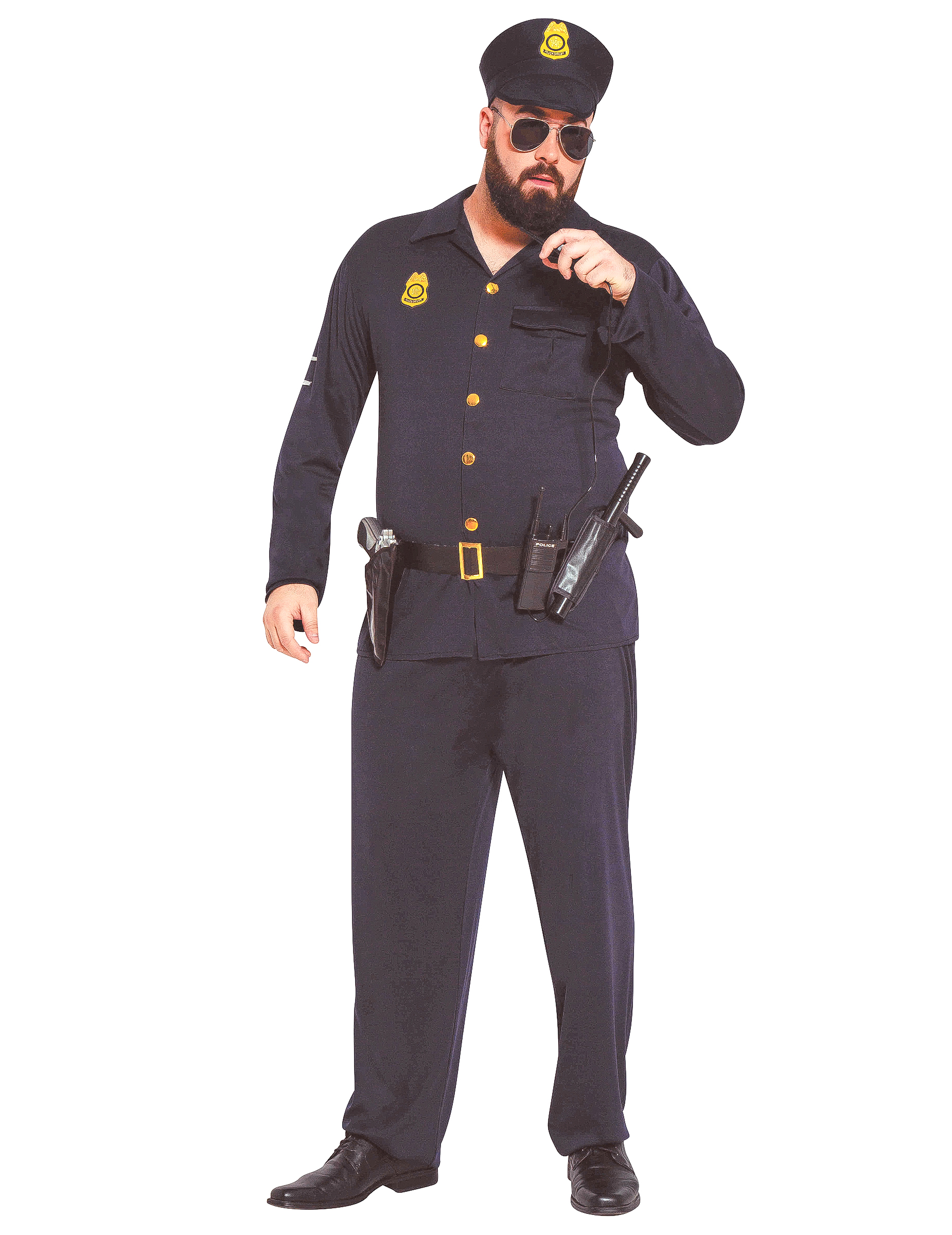 Déguisement policier grande taille adulte