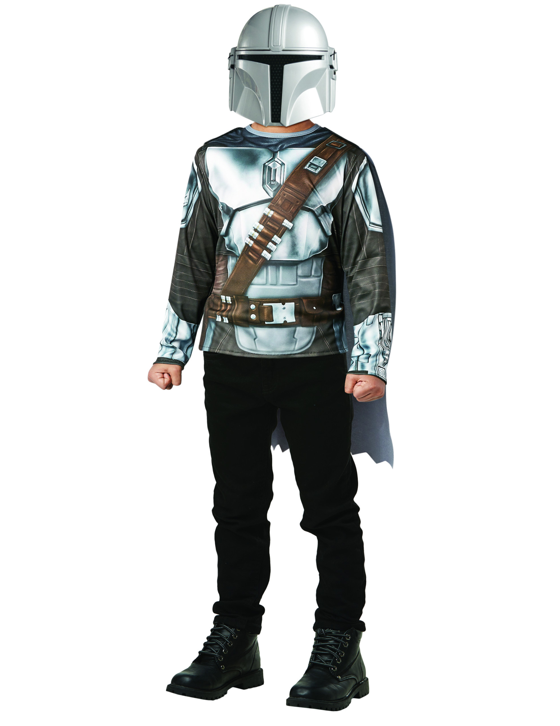 Kit top et masque The Mandalorian enfant