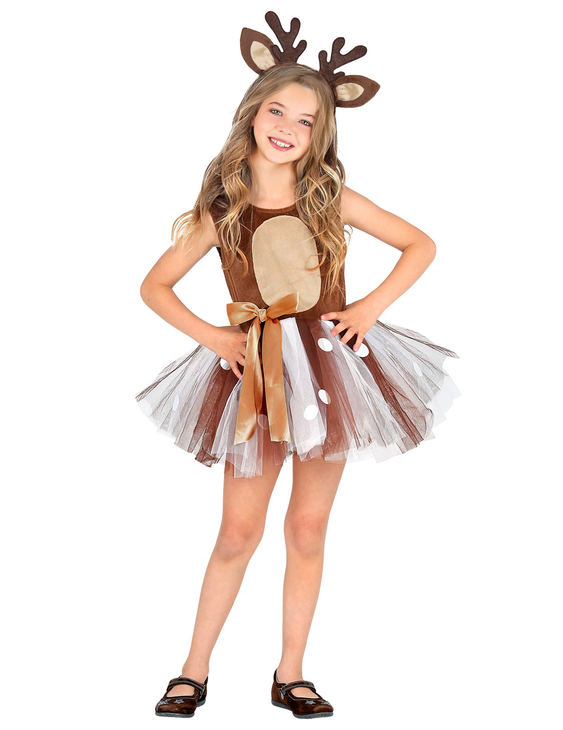 Déguisement petit renne tutu fille