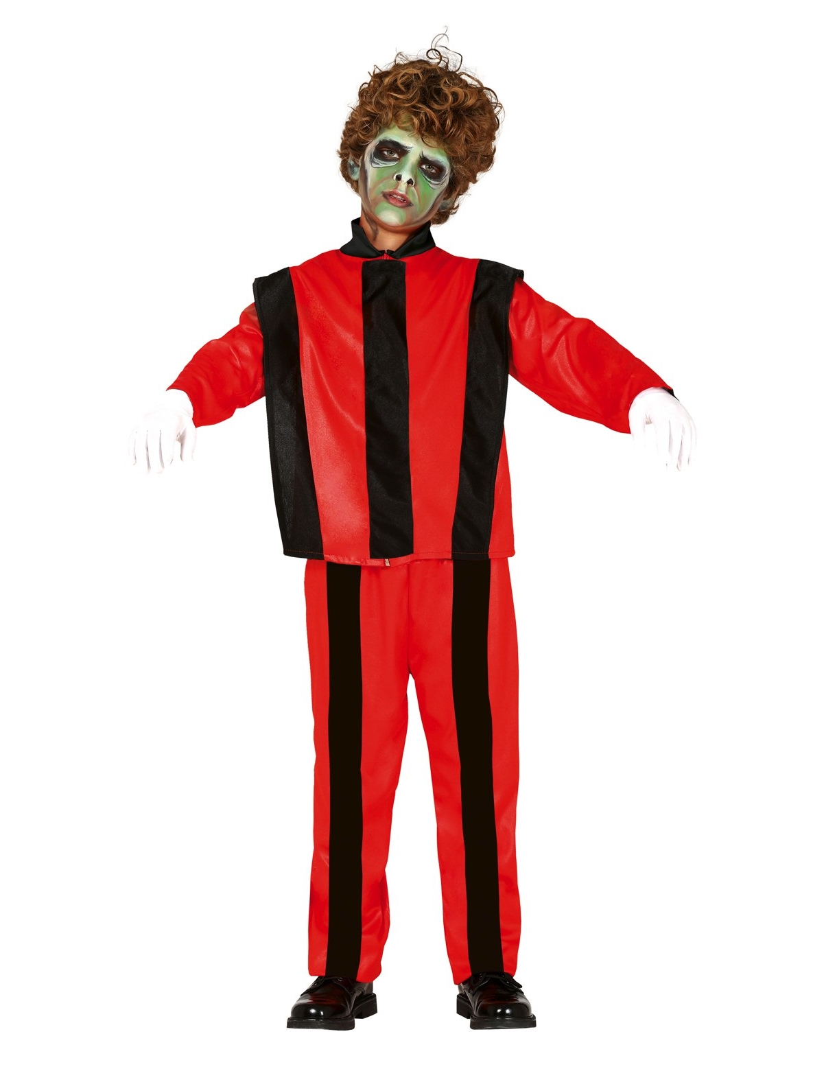 Déguisement pop star rouge garçon