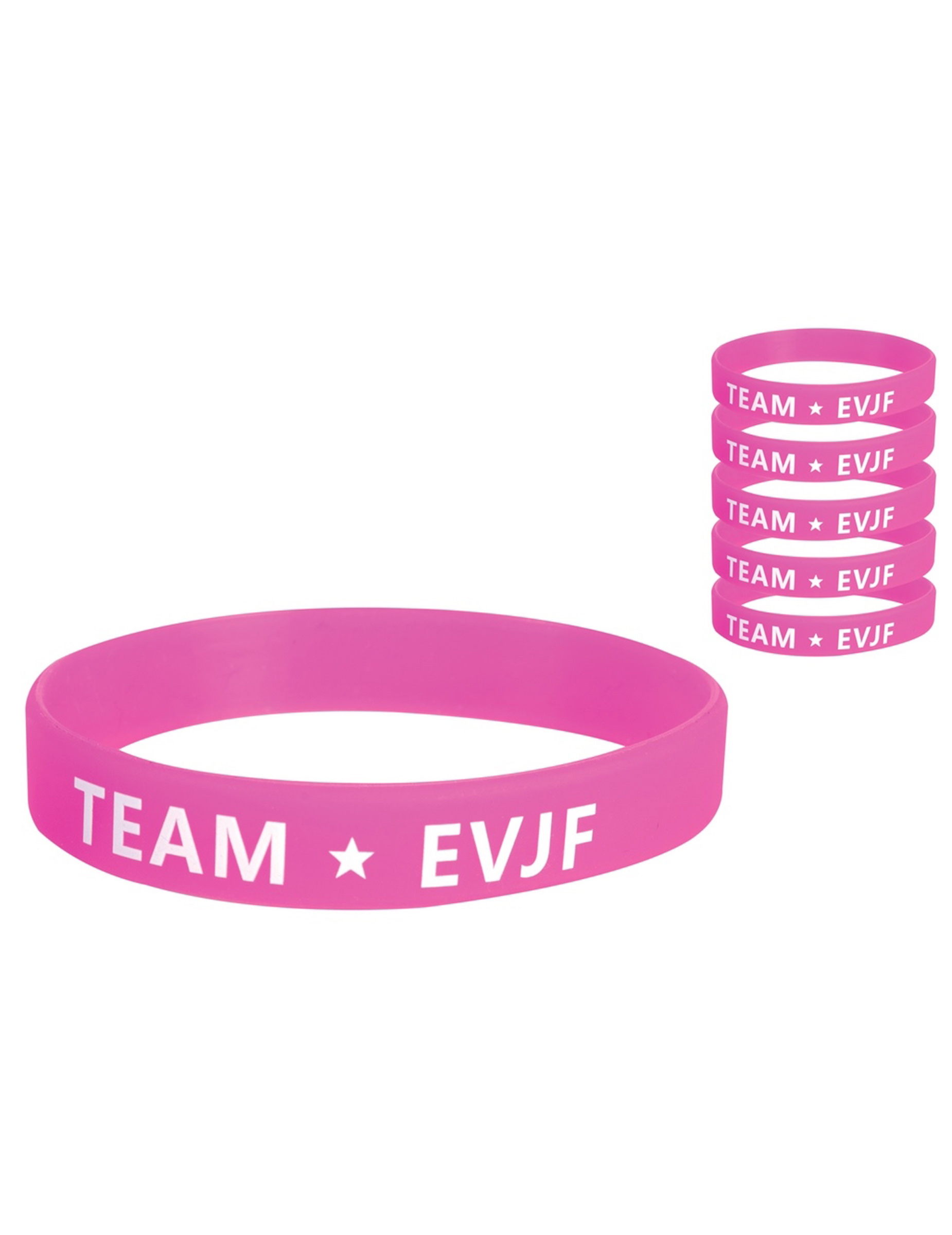 6 Bracelets Team EVJF