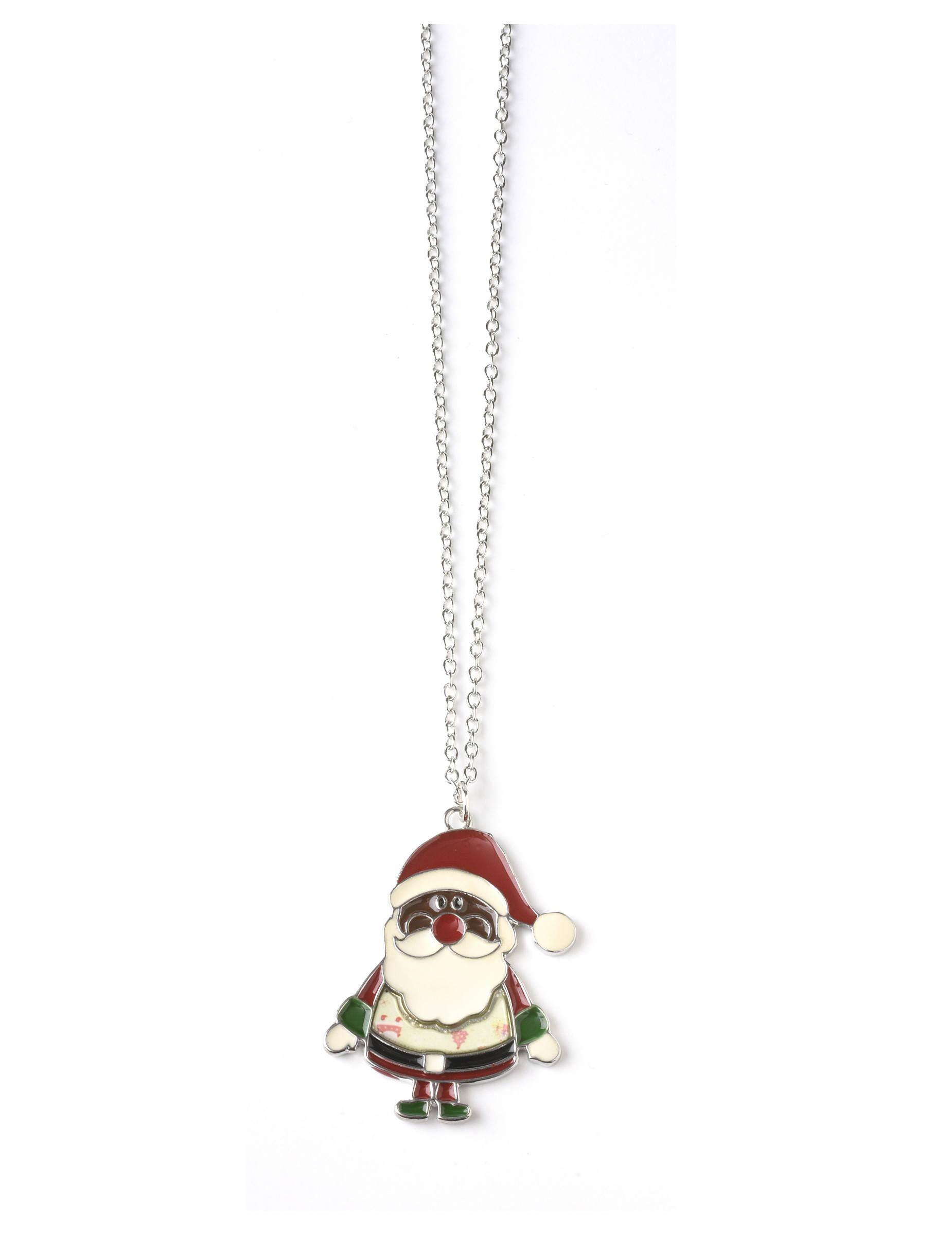 Collier fantaisie Père Noël