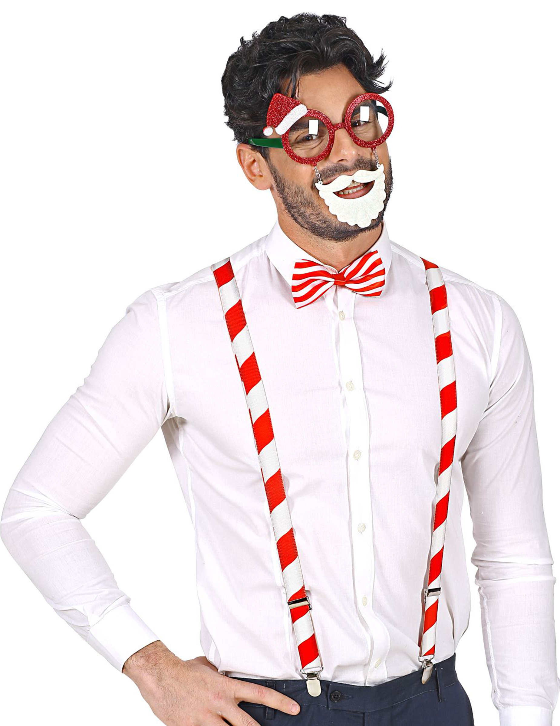 Kit accessoires Père Noël adulte