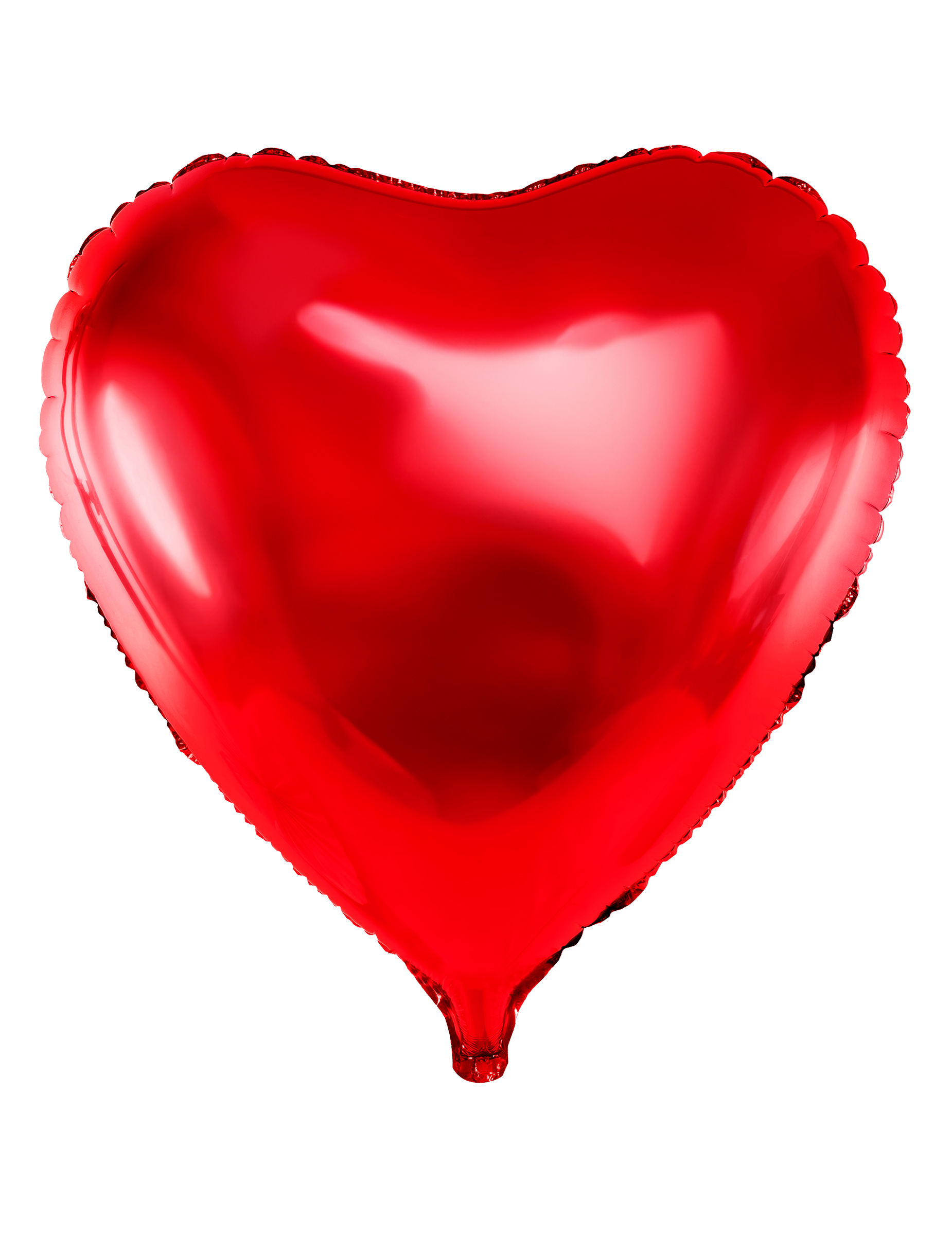Ballon géant aluminium c ur rouge 73 cm