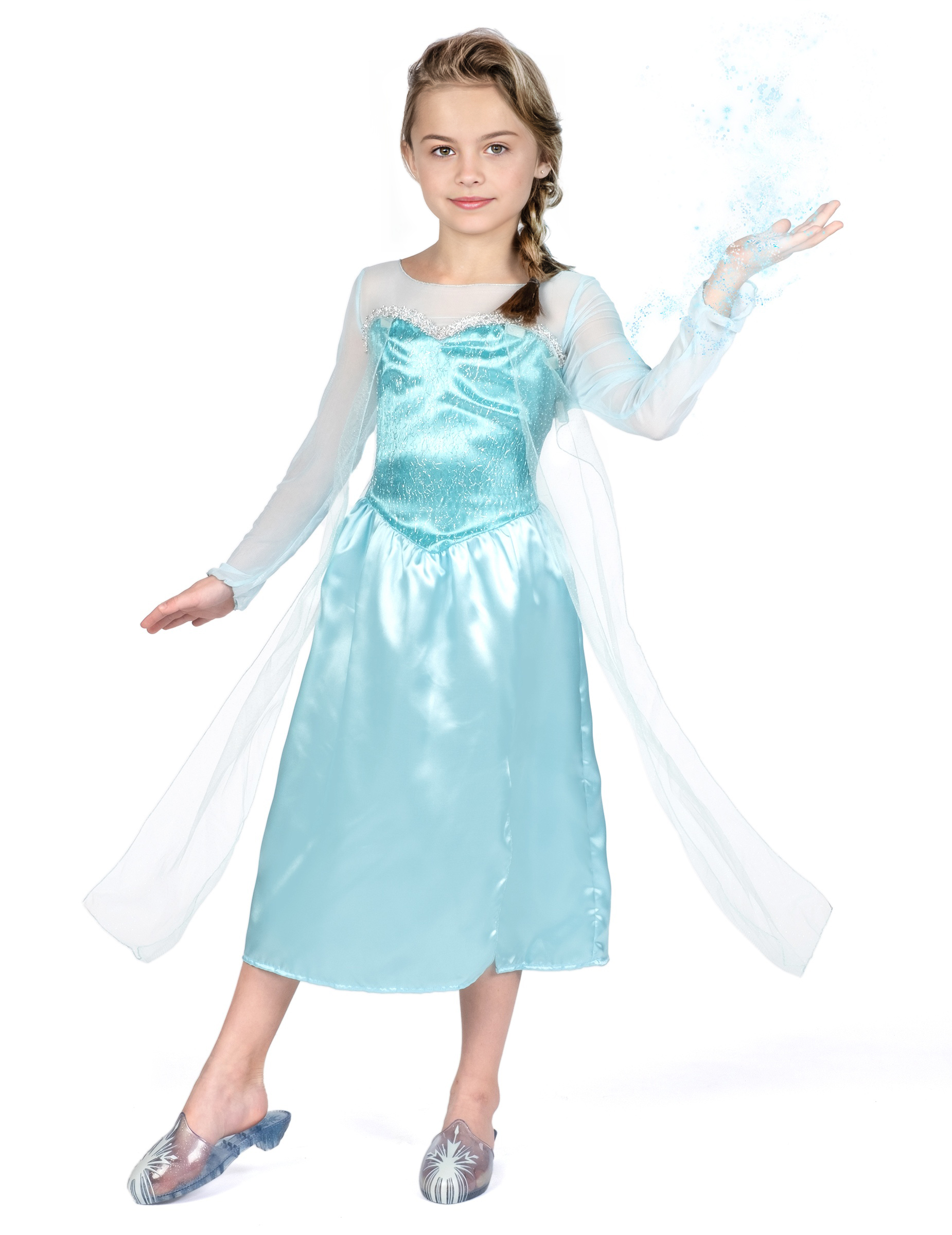 Déguisement classique Elsa la reine des neiges fille