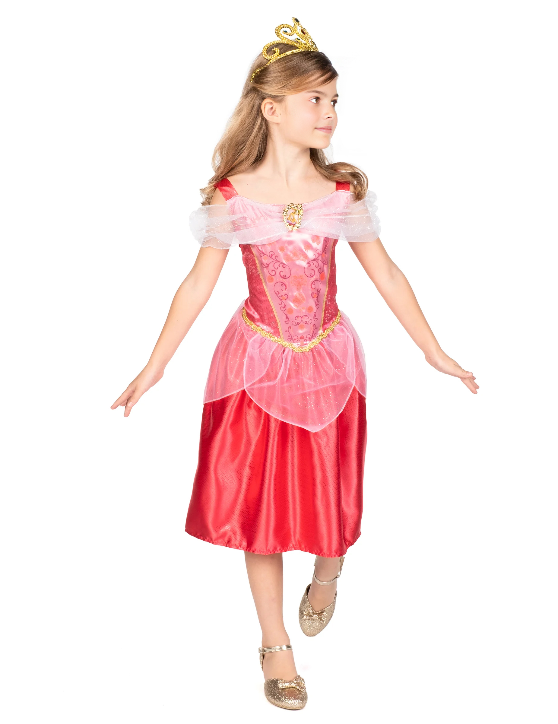 Déguisement Aurore La Belle au bois dormant classique fille