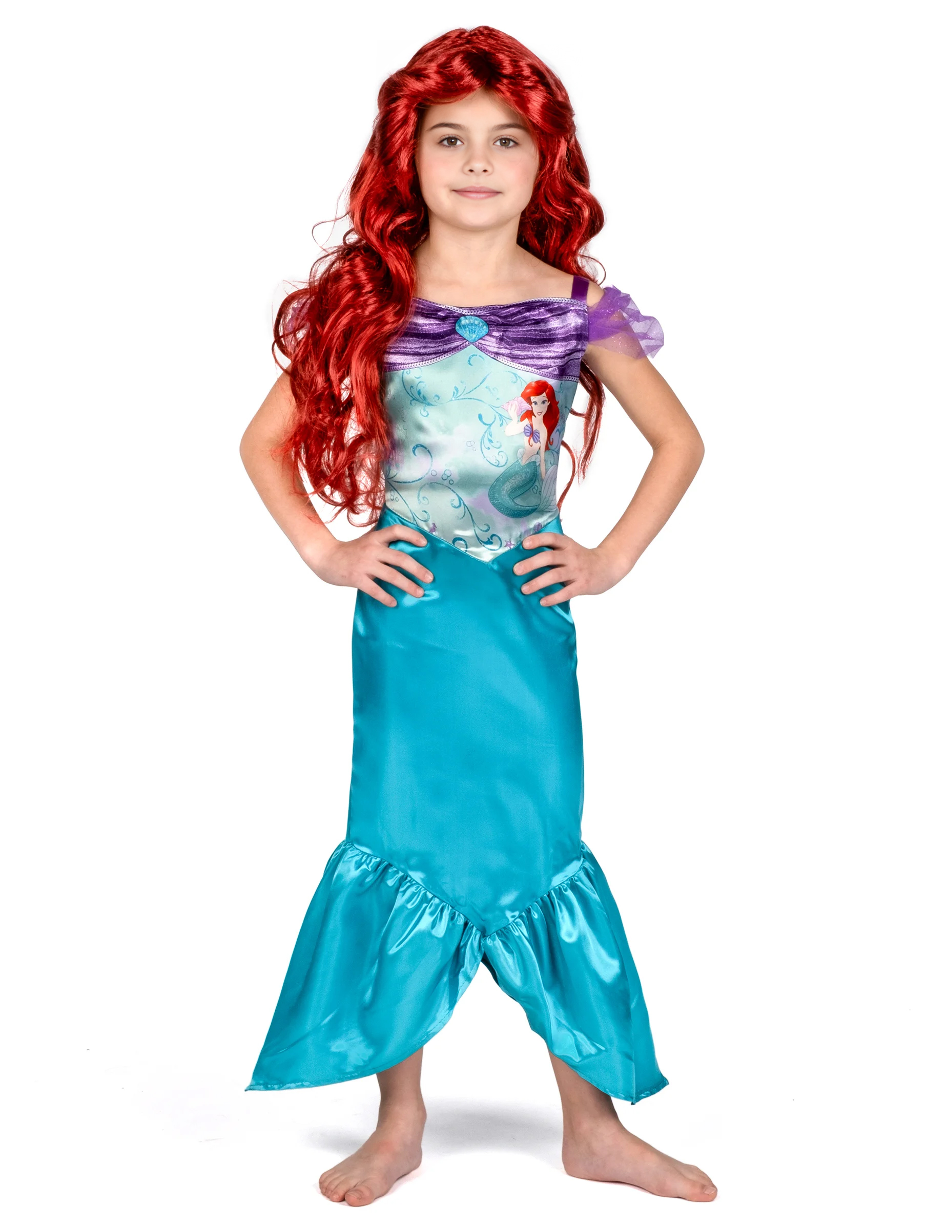 Déguisement Ariel la Petite Sirène basique fille
