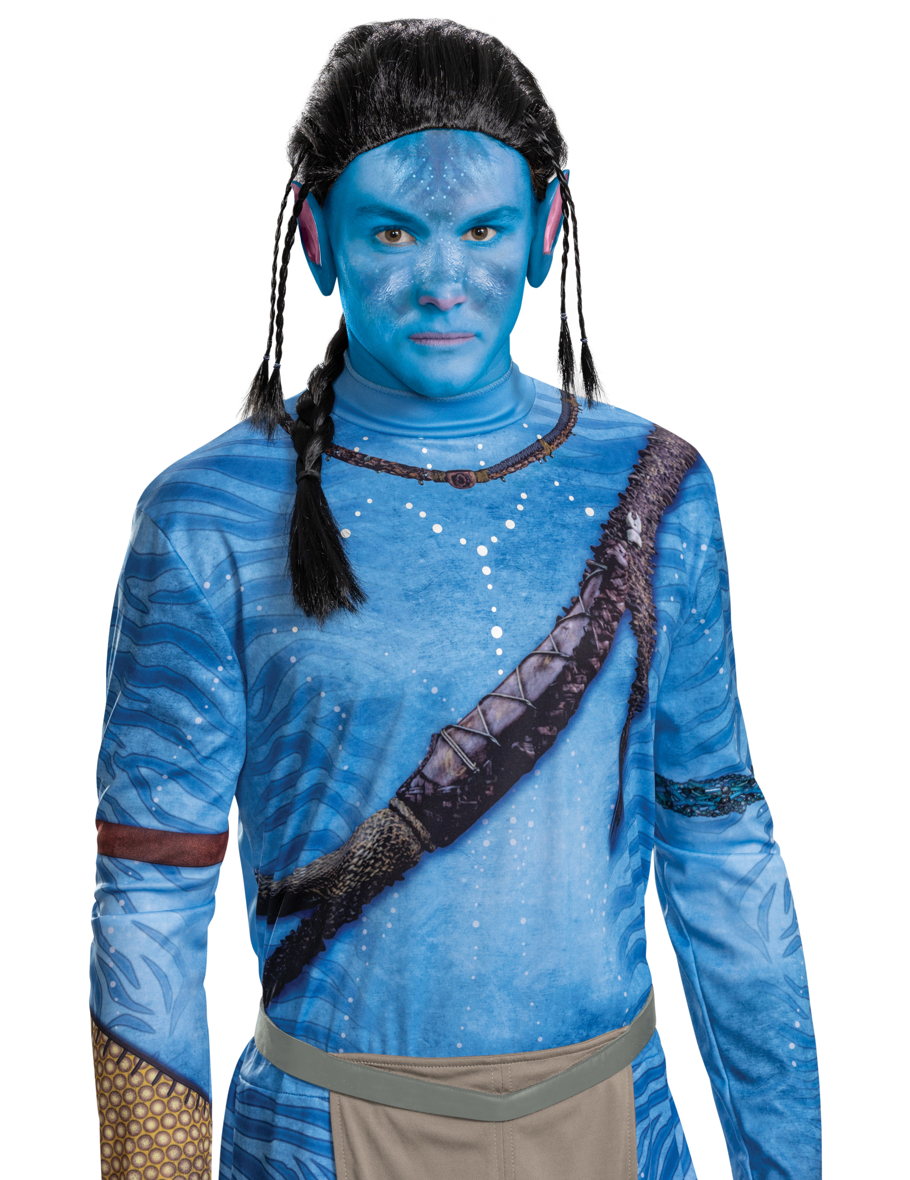 Perruque Avatar Jake Sully homme