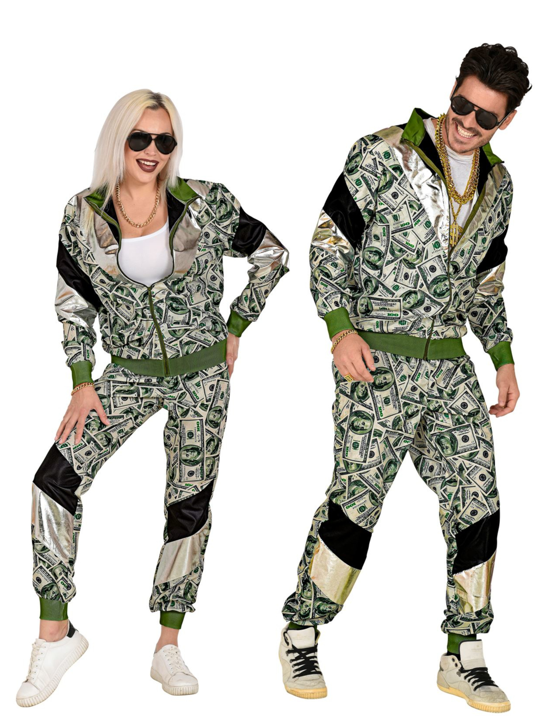 Déguisement survêtement billet dollar grande taille