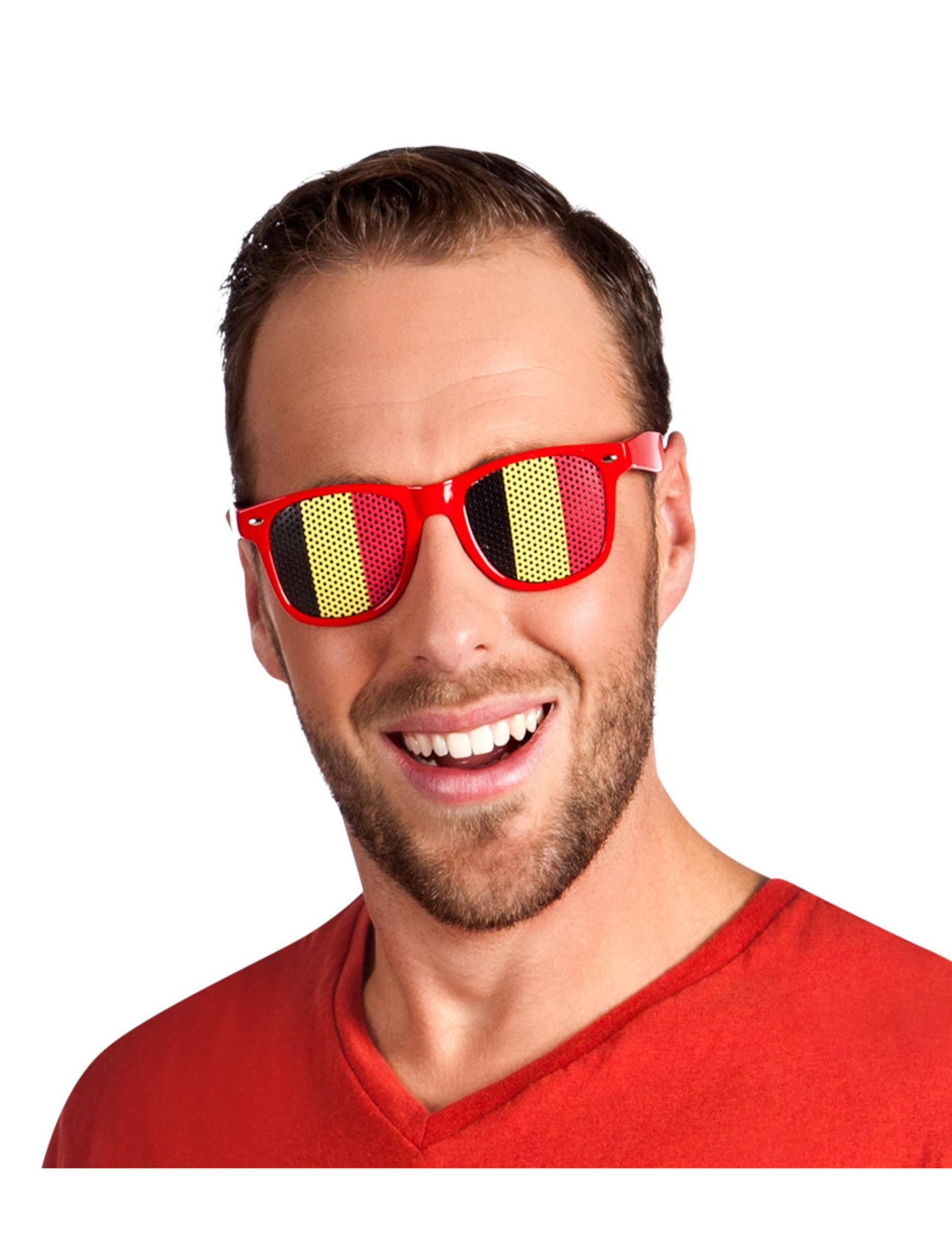 Lunettes supporter Belgique adulte