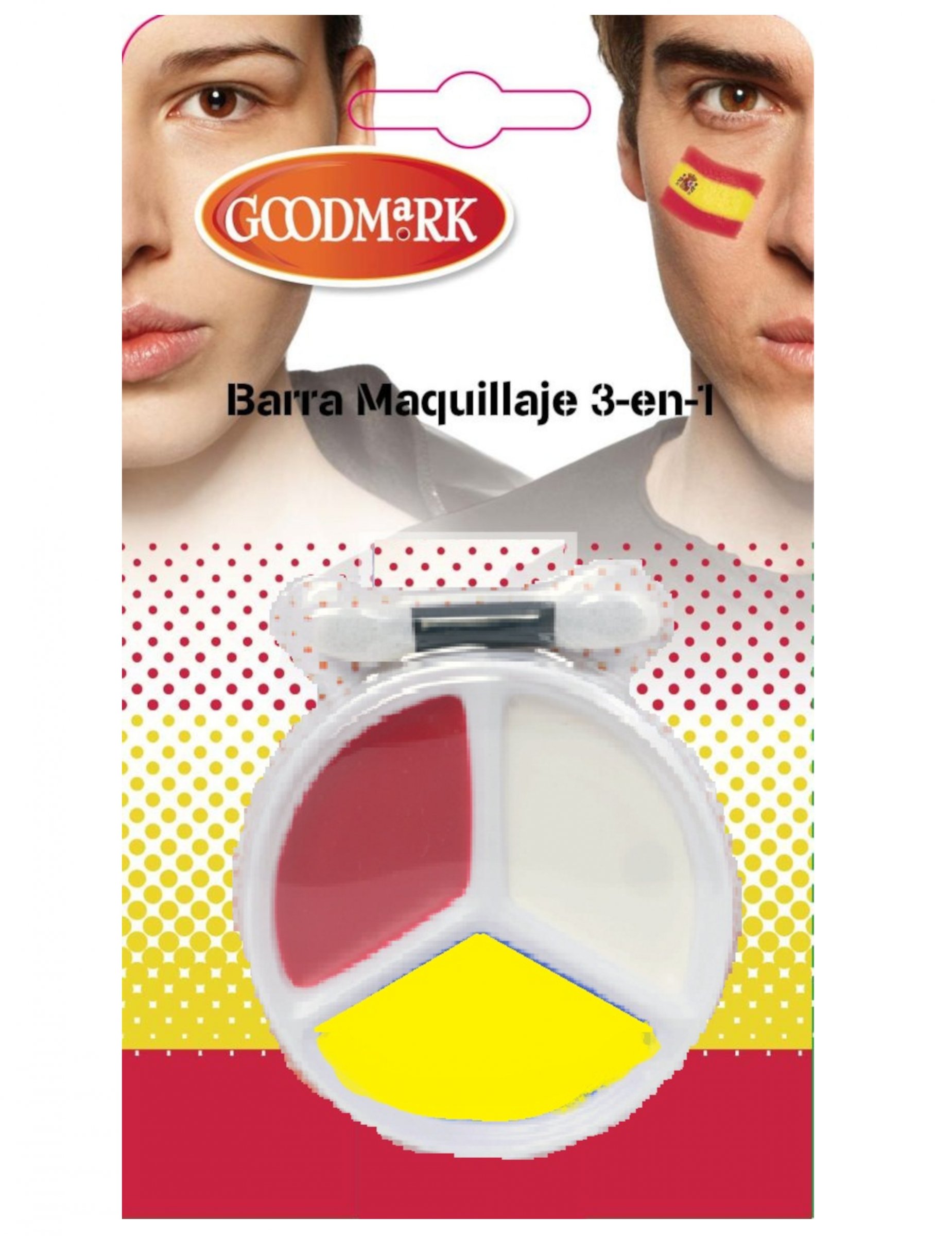 Palette maquillage supporter Espagne