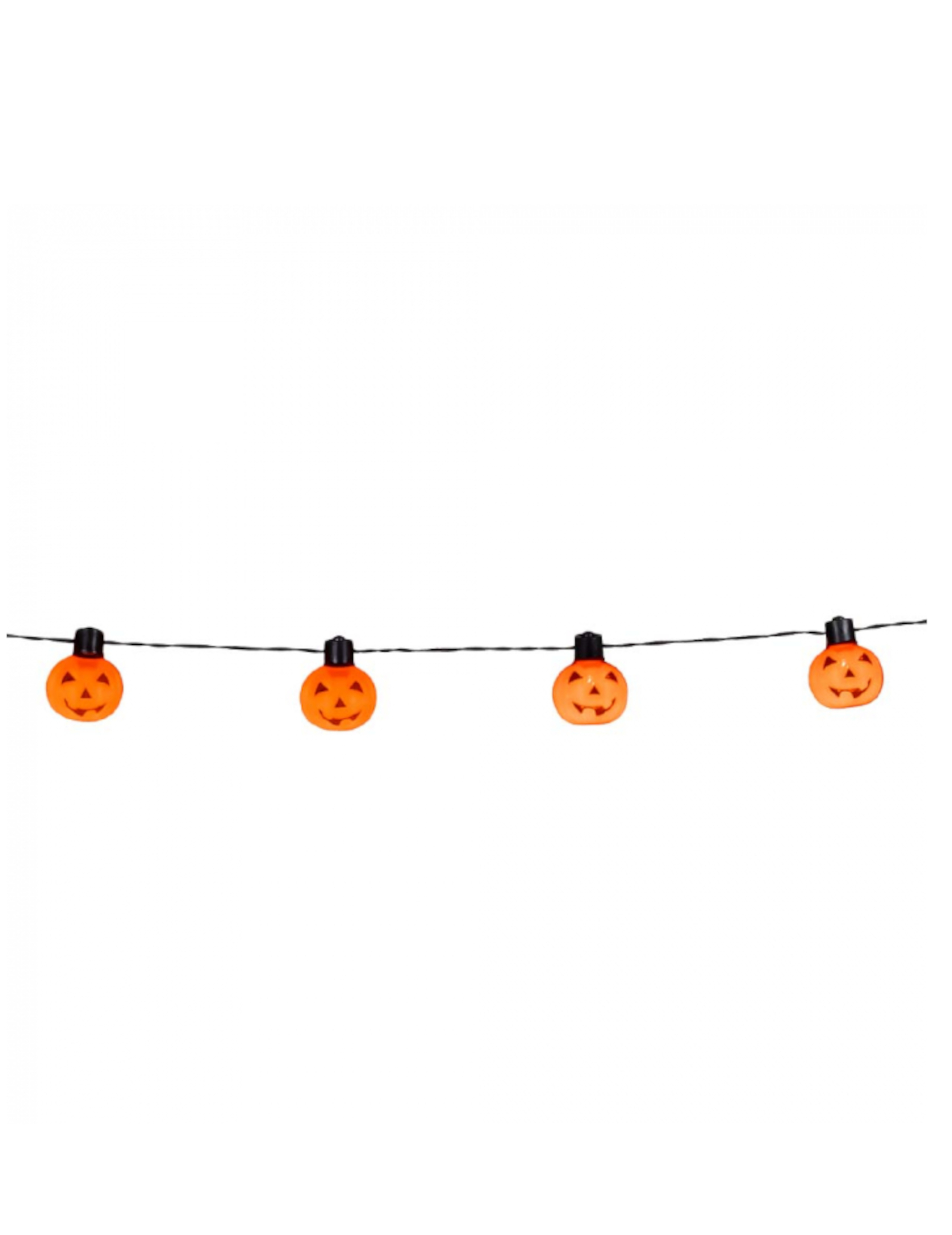 Guirlande lumineuse citrouille 175 cm