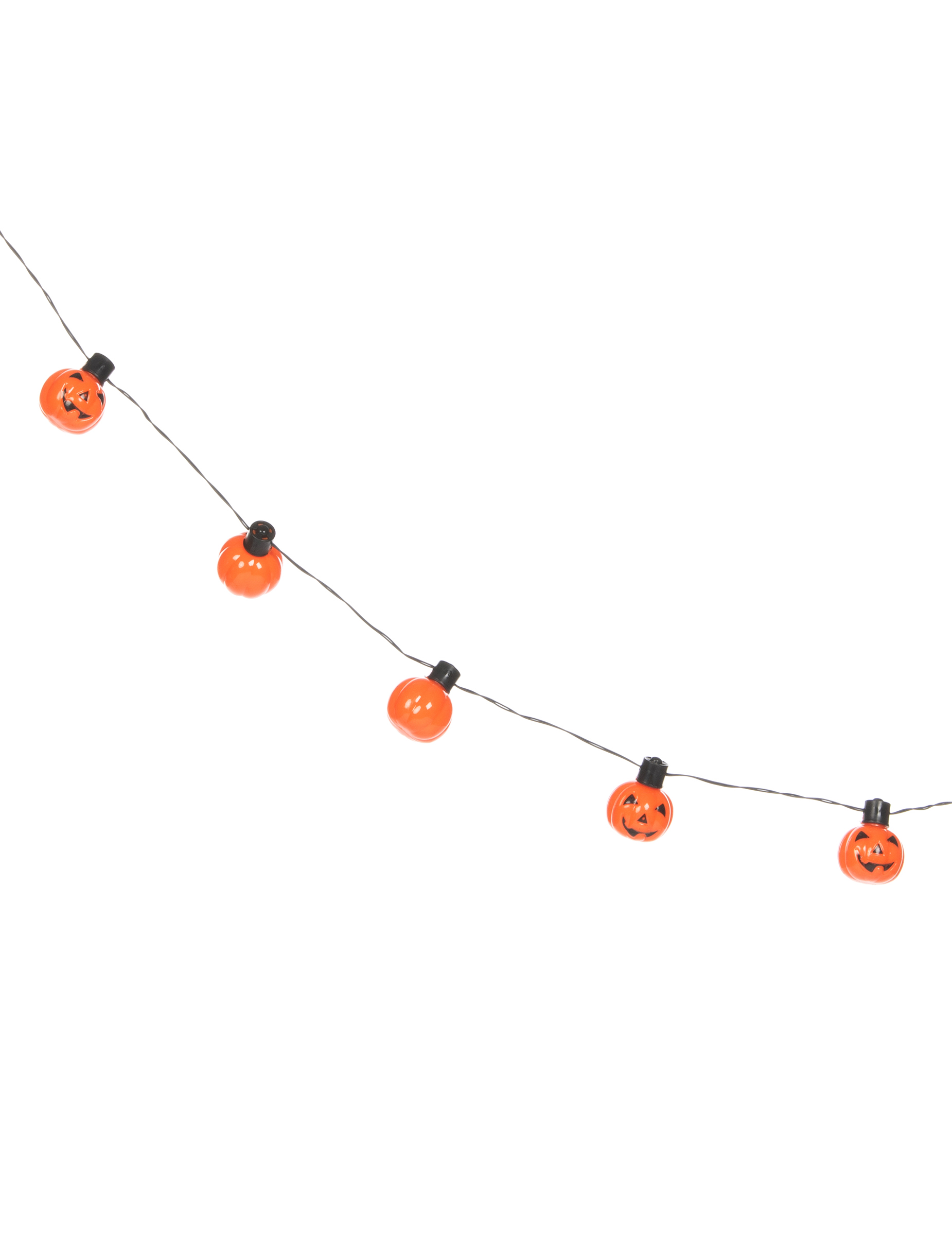 Guirlande lumineuse citrouille 175 cm
