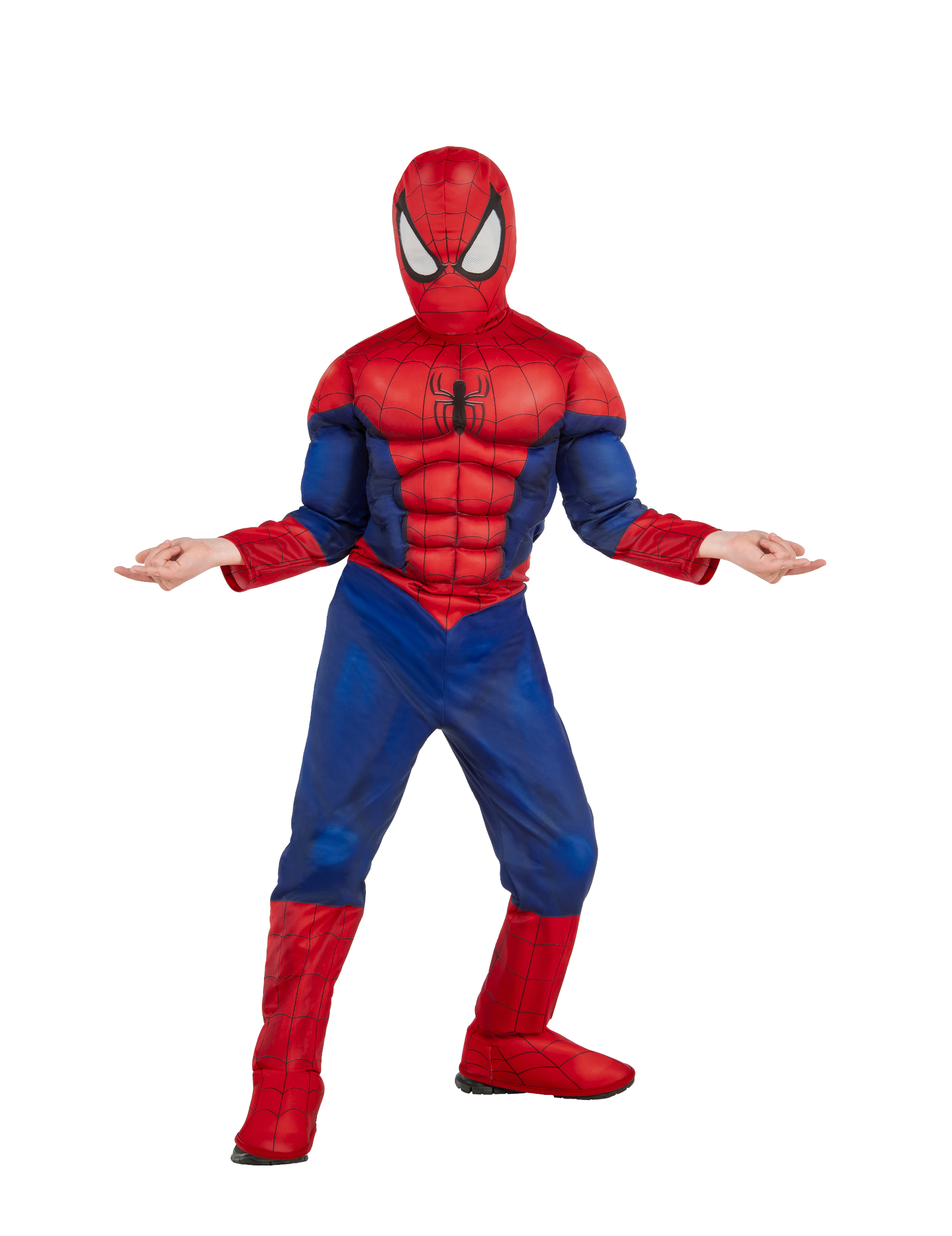 Déguisement Spiderman musclé luxe enfant