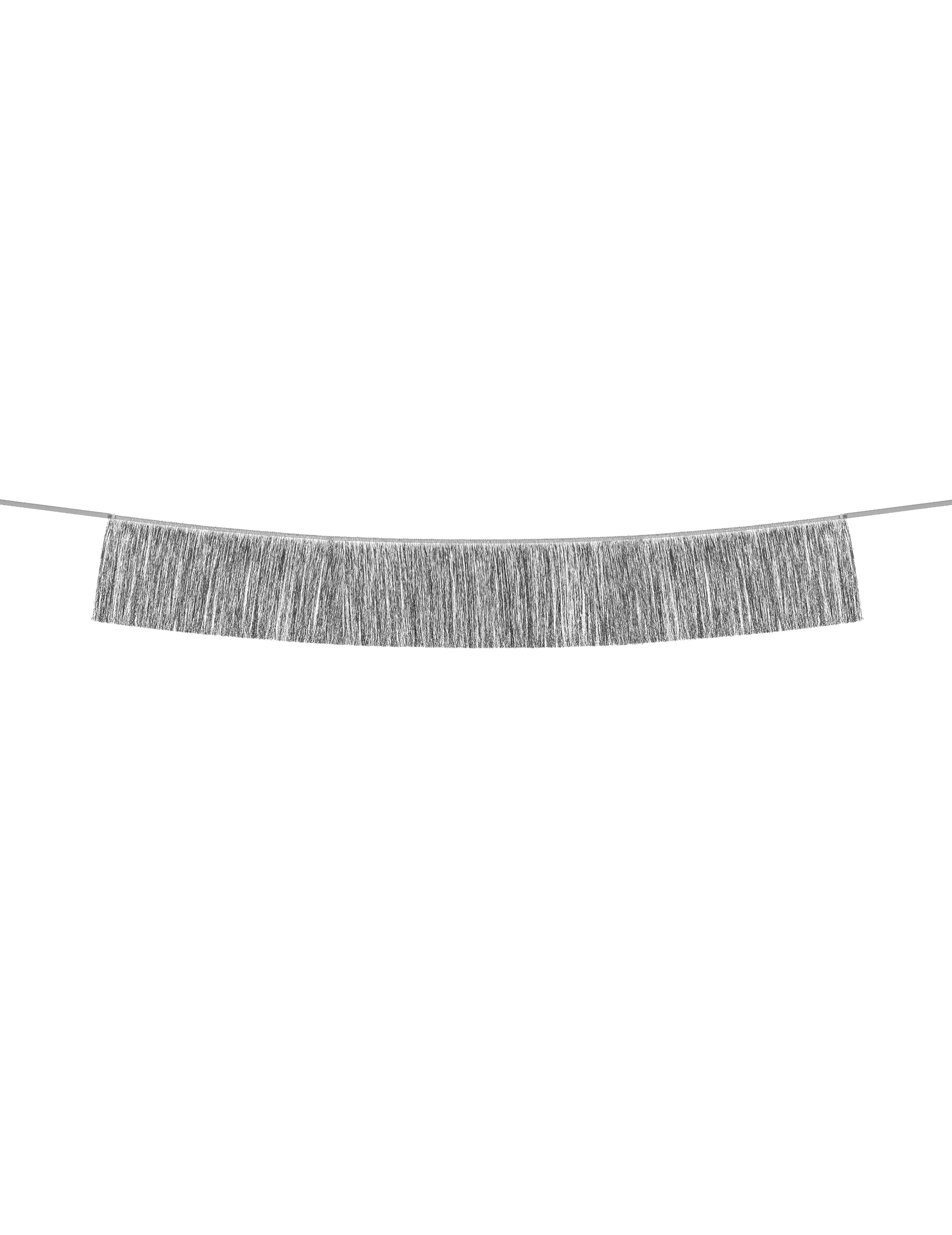 Guirlande de fils argentés 135 cm
