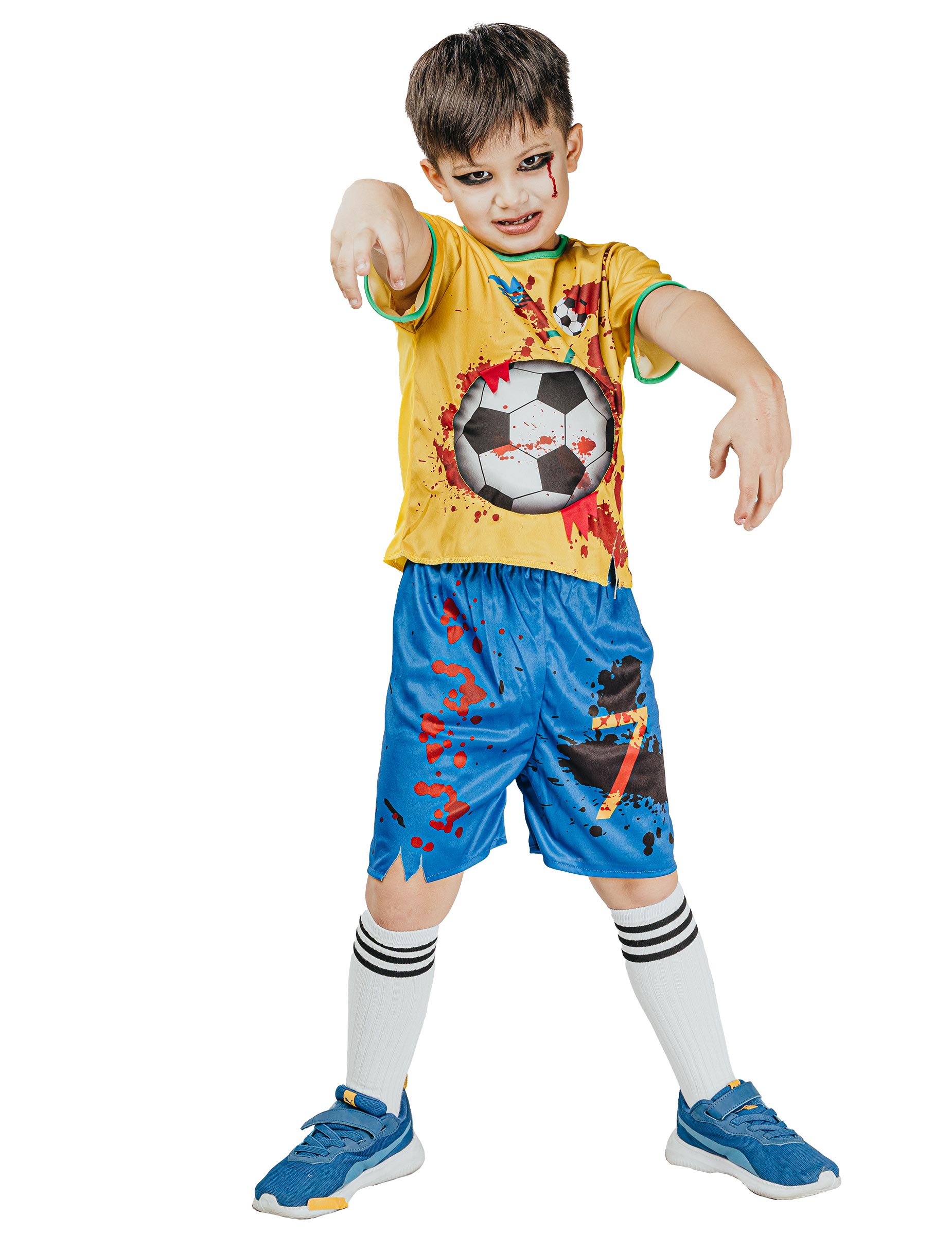 Déguisement zombie joueur de foot enfant