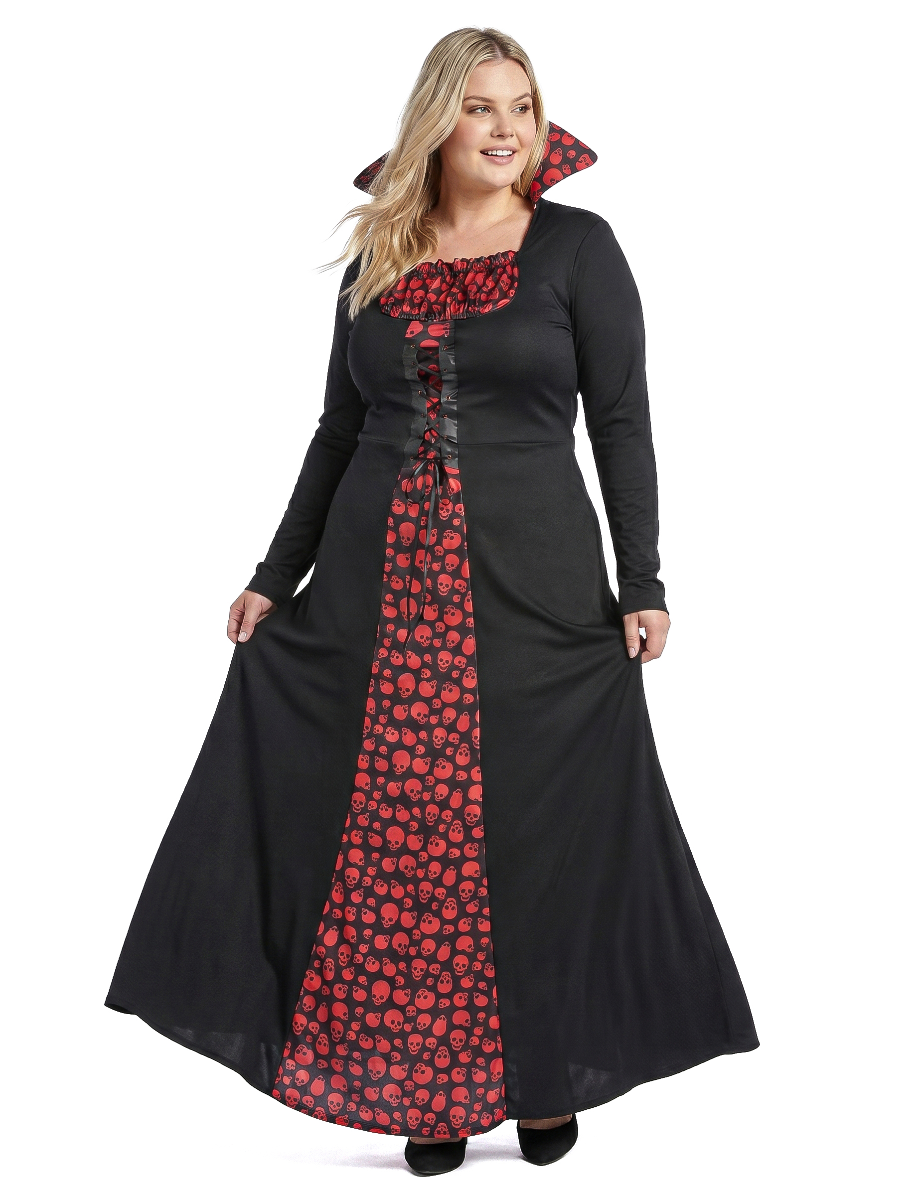 Déguisement vampire élégant grande taille femme