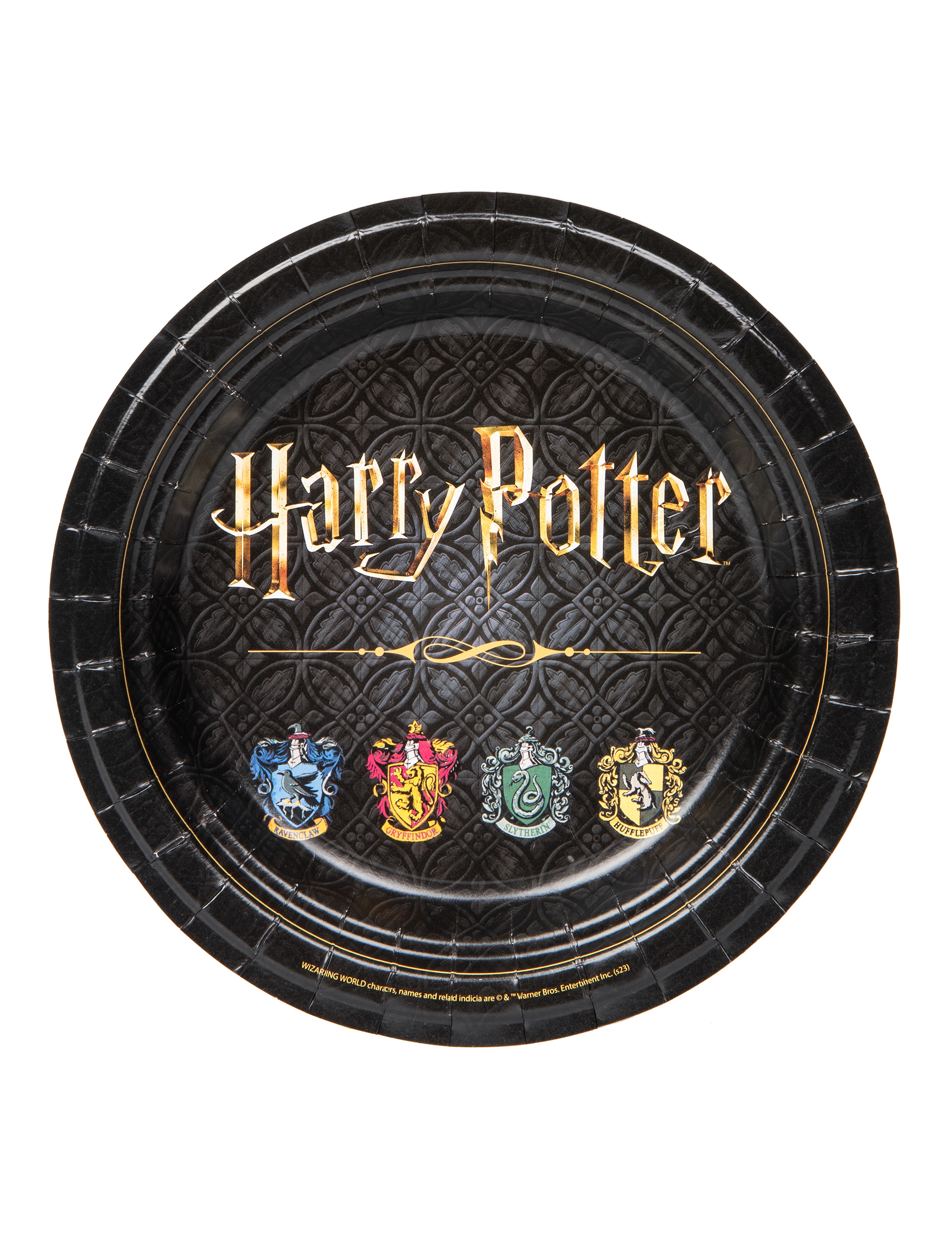 8 Assiettes en carton Harry Potter 23 cm