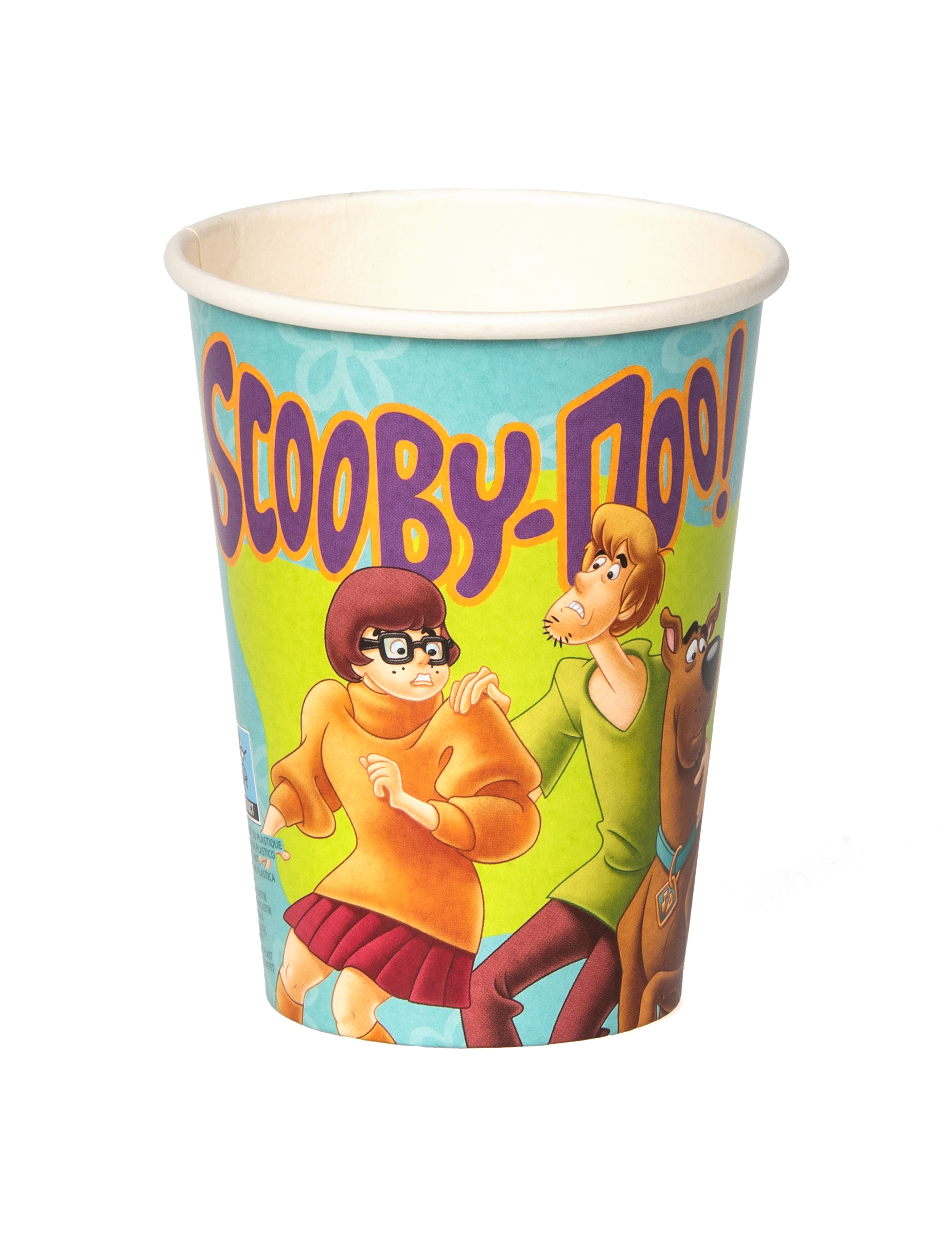 8 Gobelets en carton Scooby-Doo 210 ml