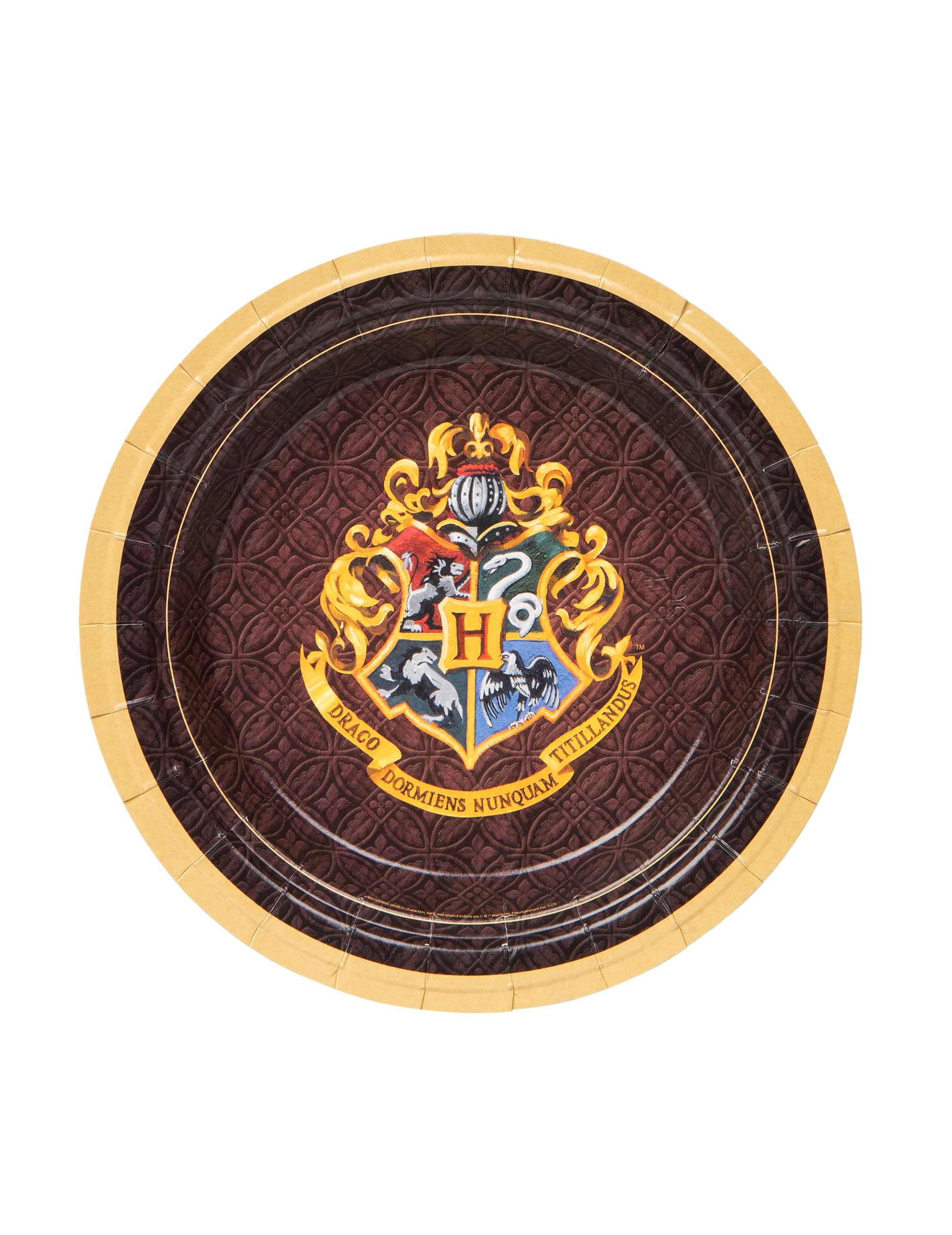 8 Petites assiettes en carton Harry Potter 18 cm