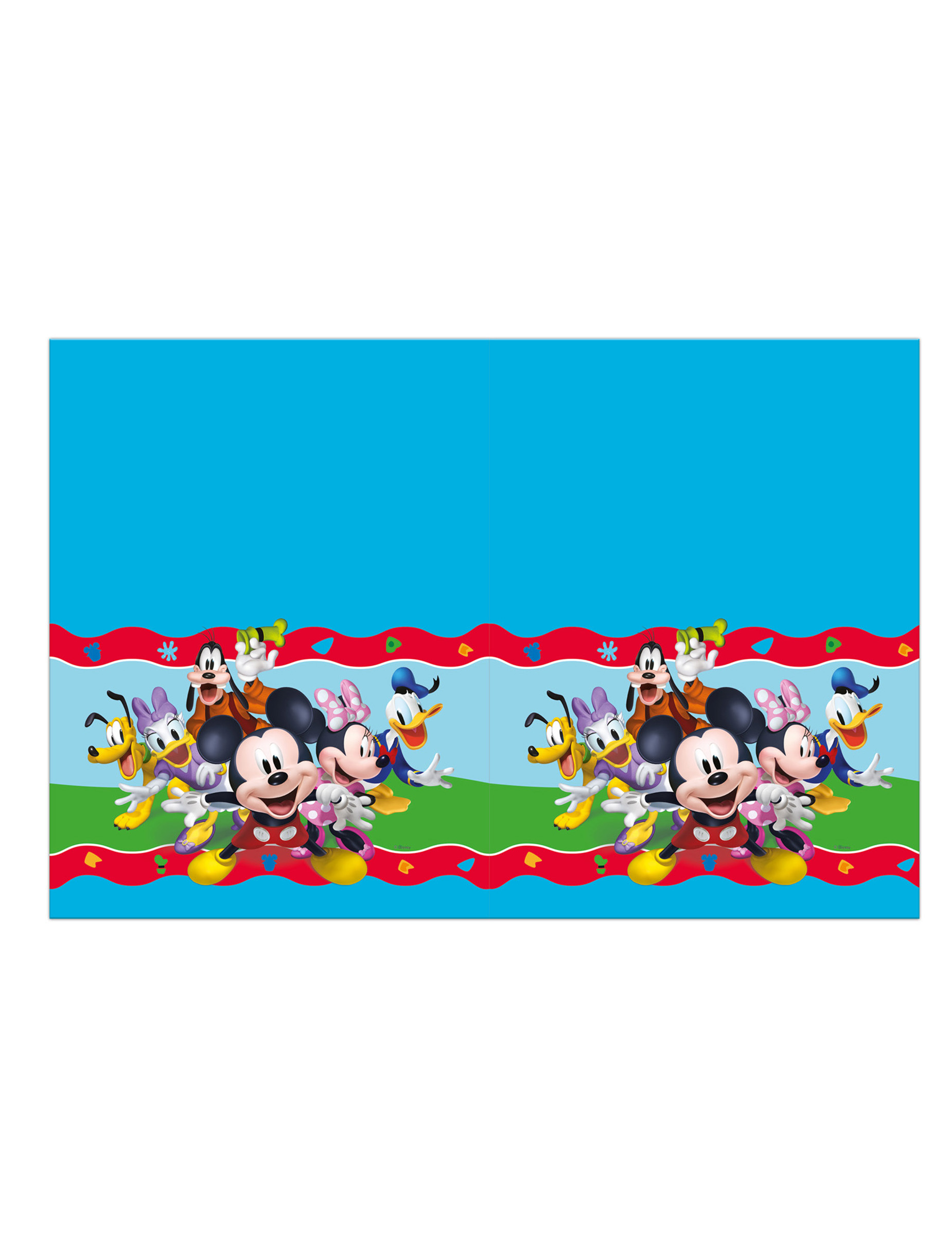 Nappe en plastique Mickey Mouse 180 x 120 cm