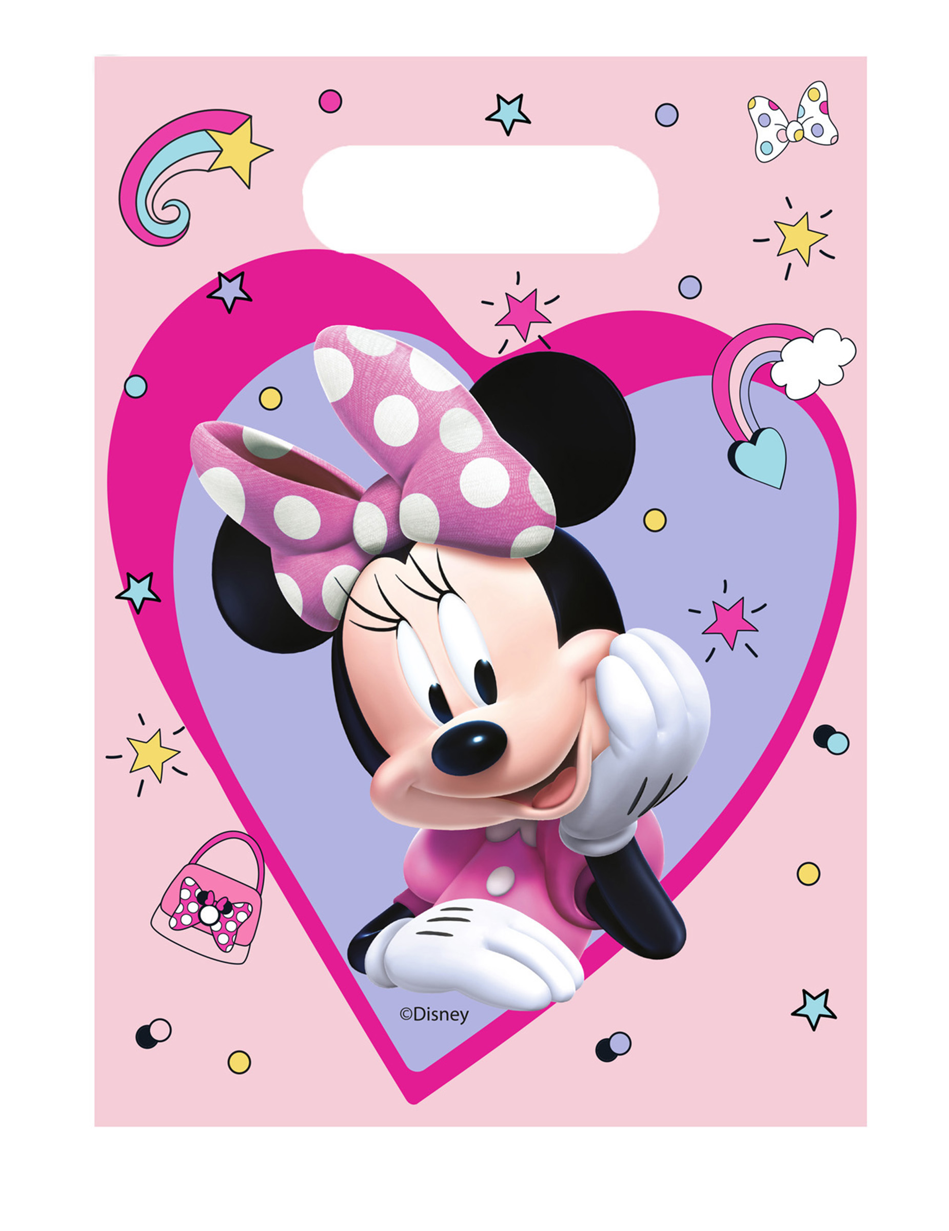 6 Sacs cadeaux Minnie