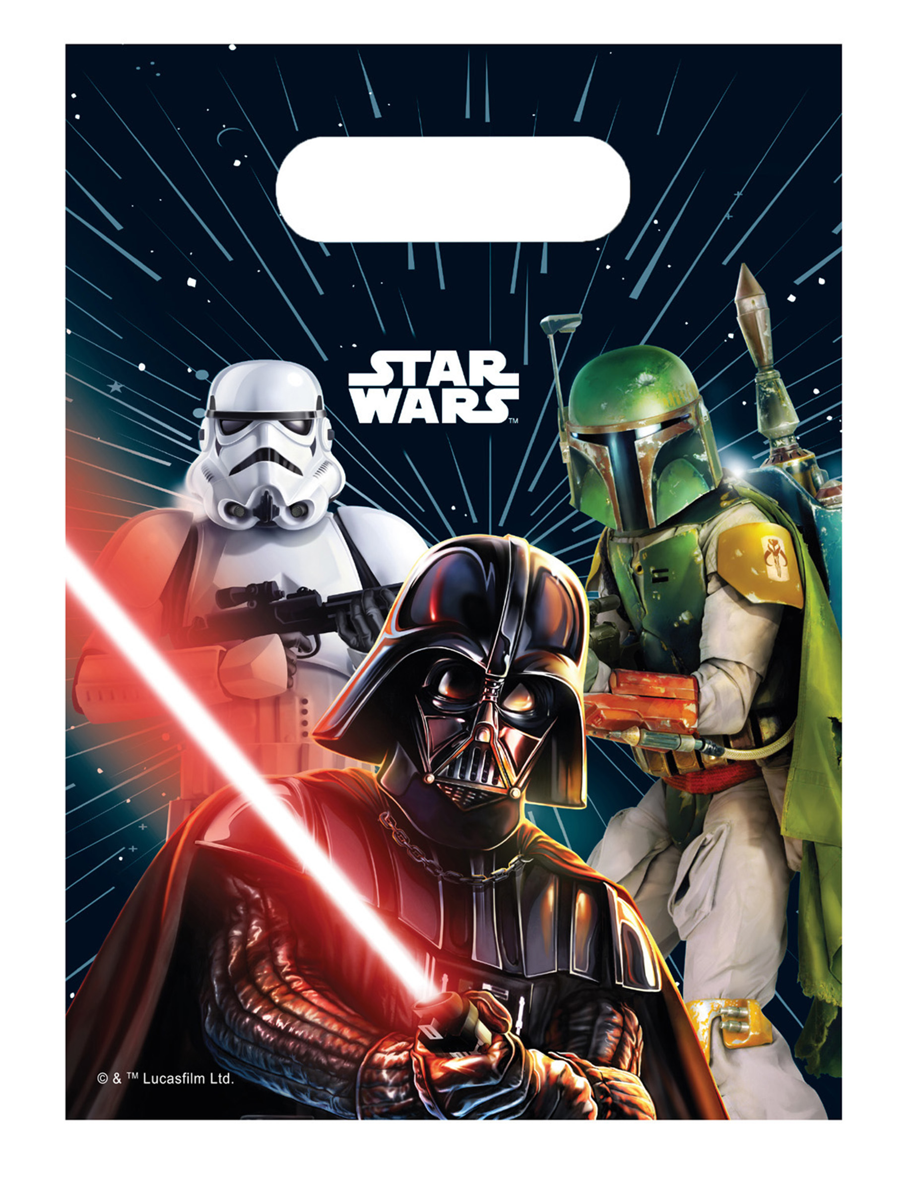 6 Sacs cadeaux Star Wars