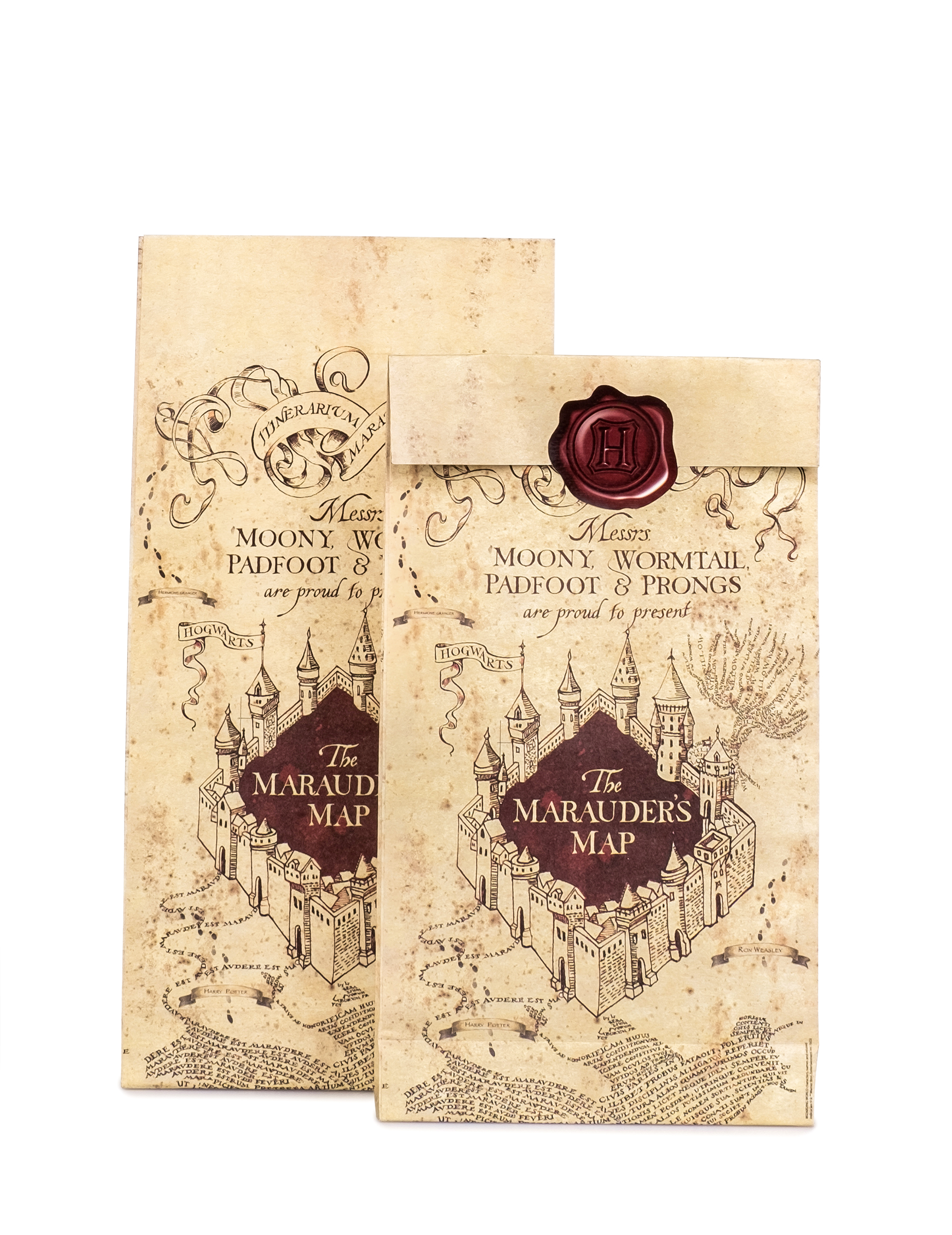 6 Sacs Cadeaux Harry Potter