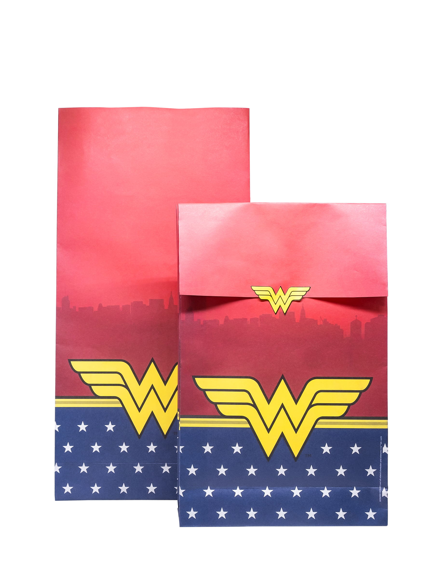 6 Sacs Cadeaux Wonder Woman