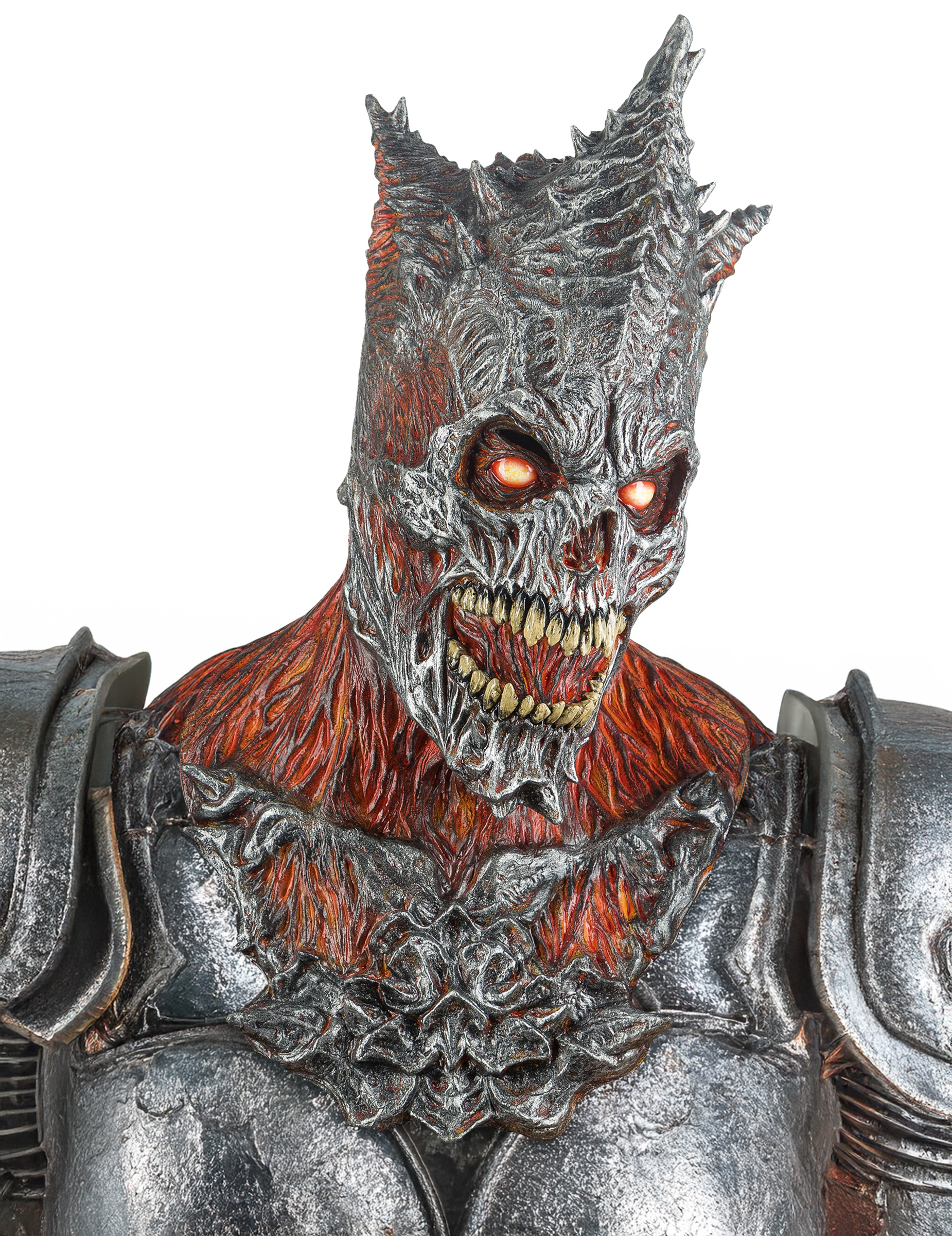 Masque intégral roi faucheur en feu