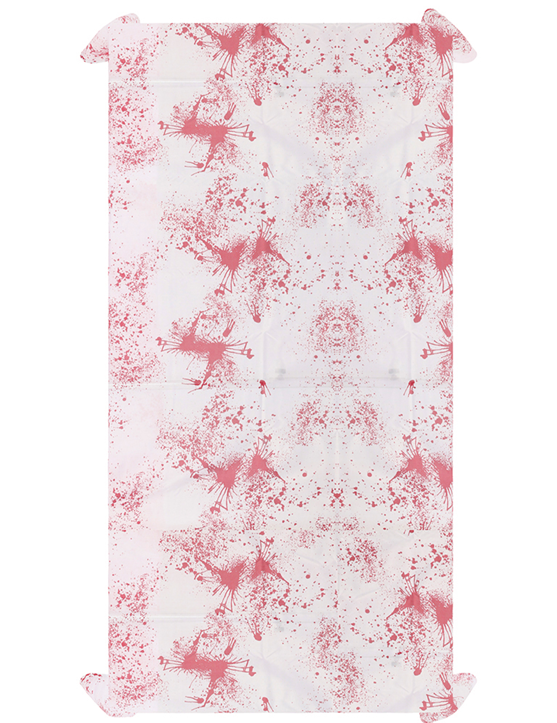 Nappe en tissus Halloween ensanglanté 177x134cm