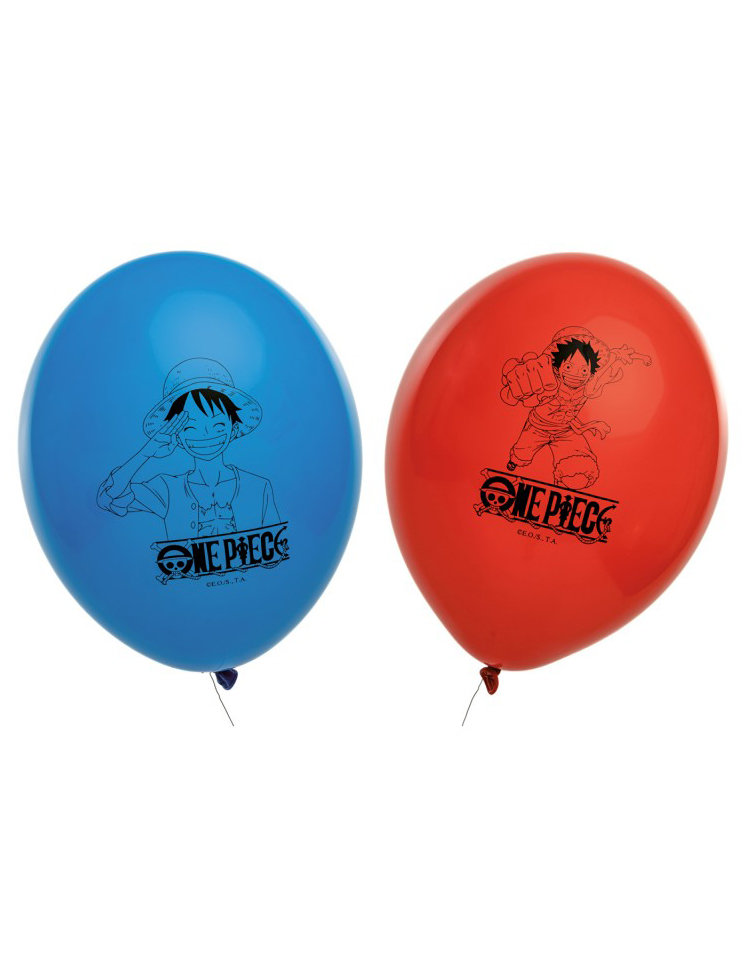 Set de 6 Ballons latex 27 cm One Piece