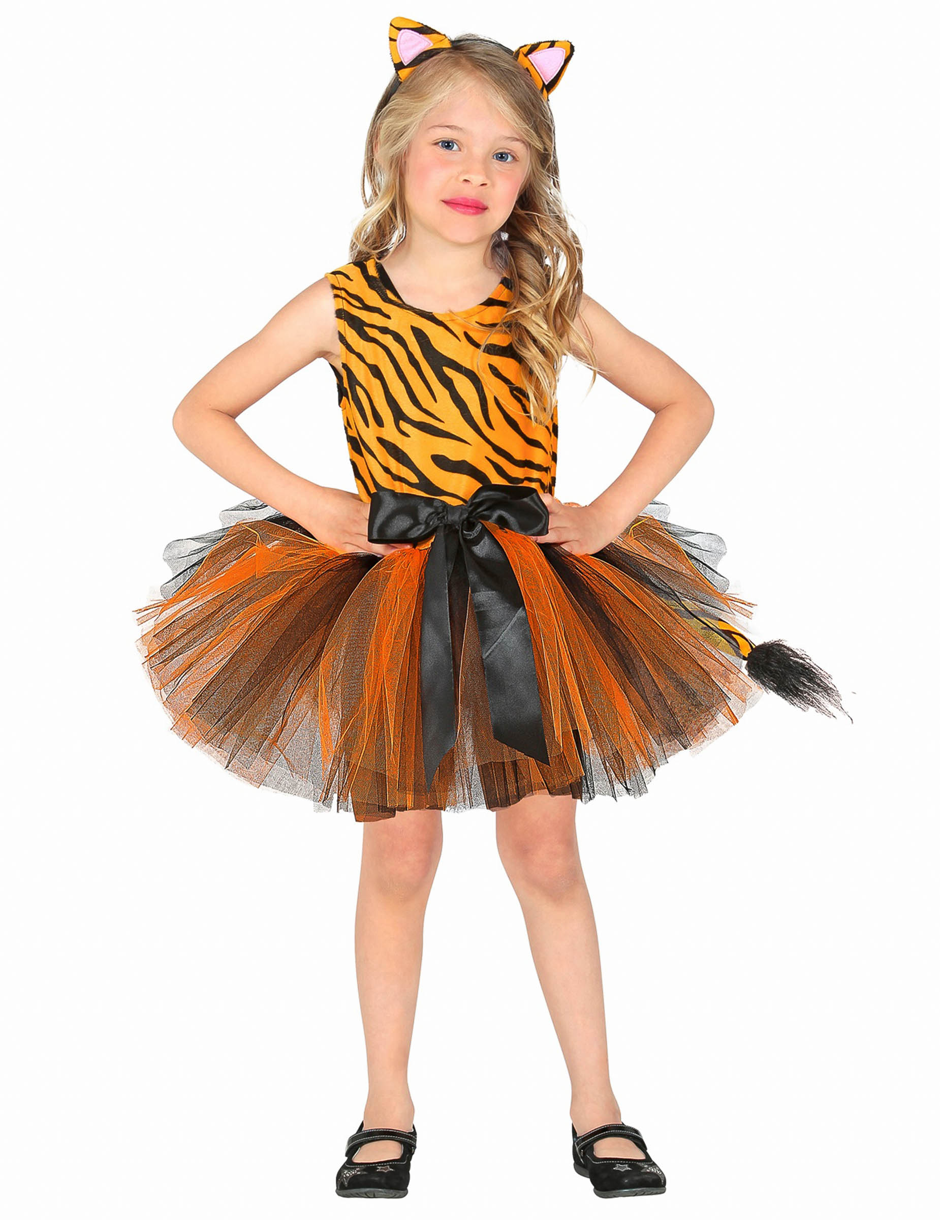 Déguisement tigre tutu fille
