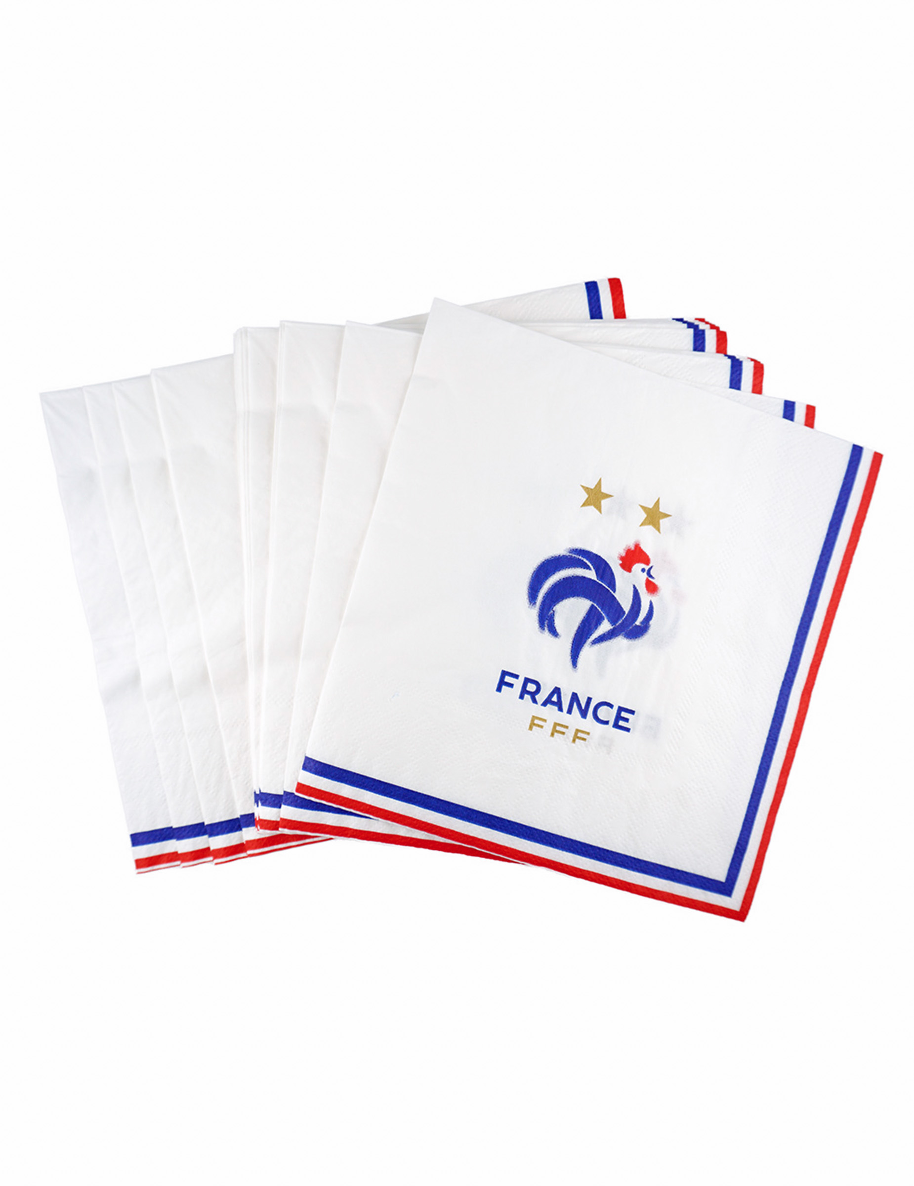 20 Serviettes FFF 33 x 33 cm