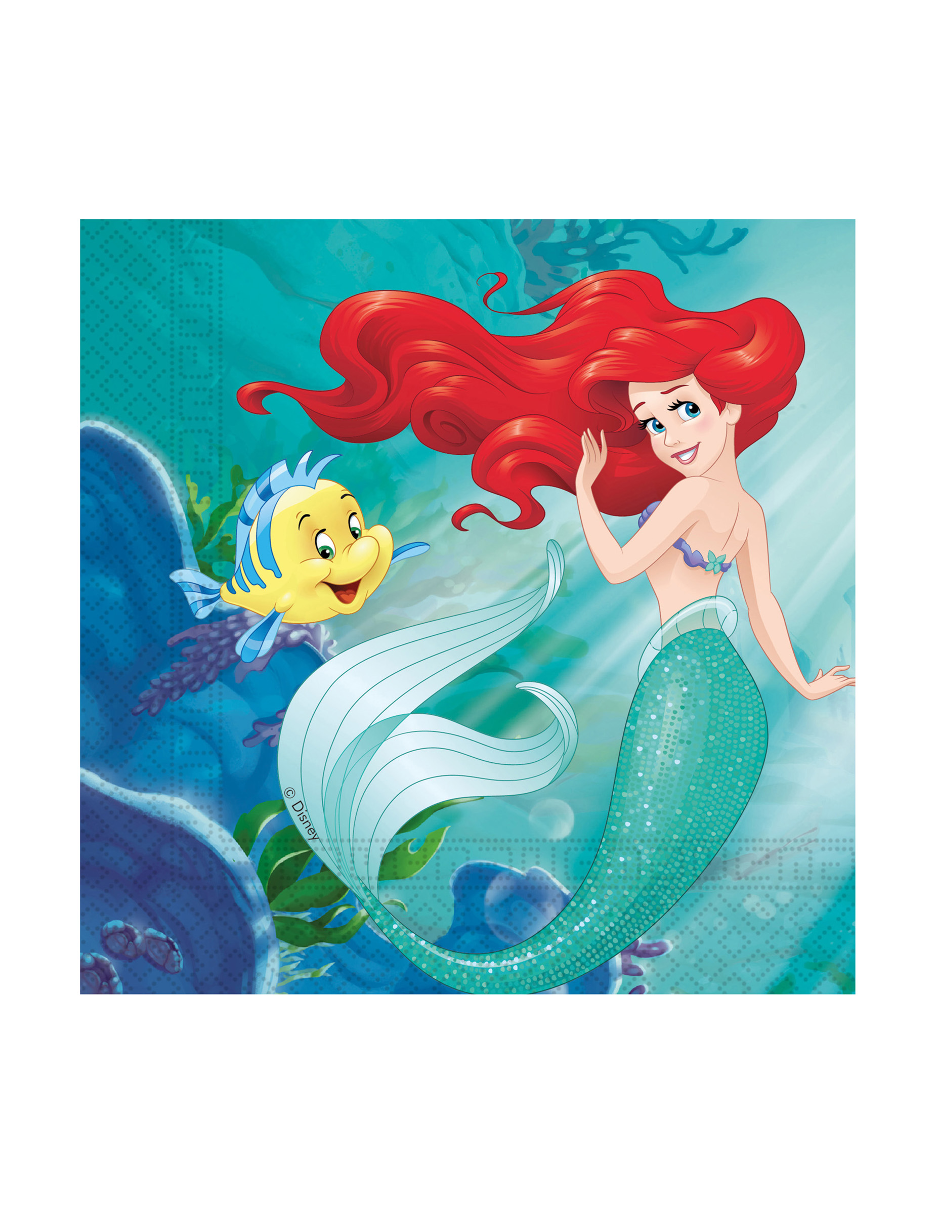 20 Serviettes en papier Ariel 33 x 33 cm