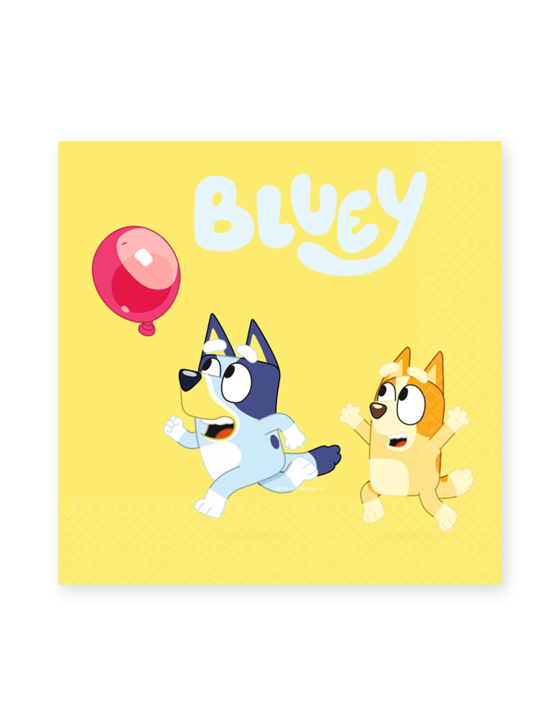 16 Serviettes Bluey 33 x 33 cm