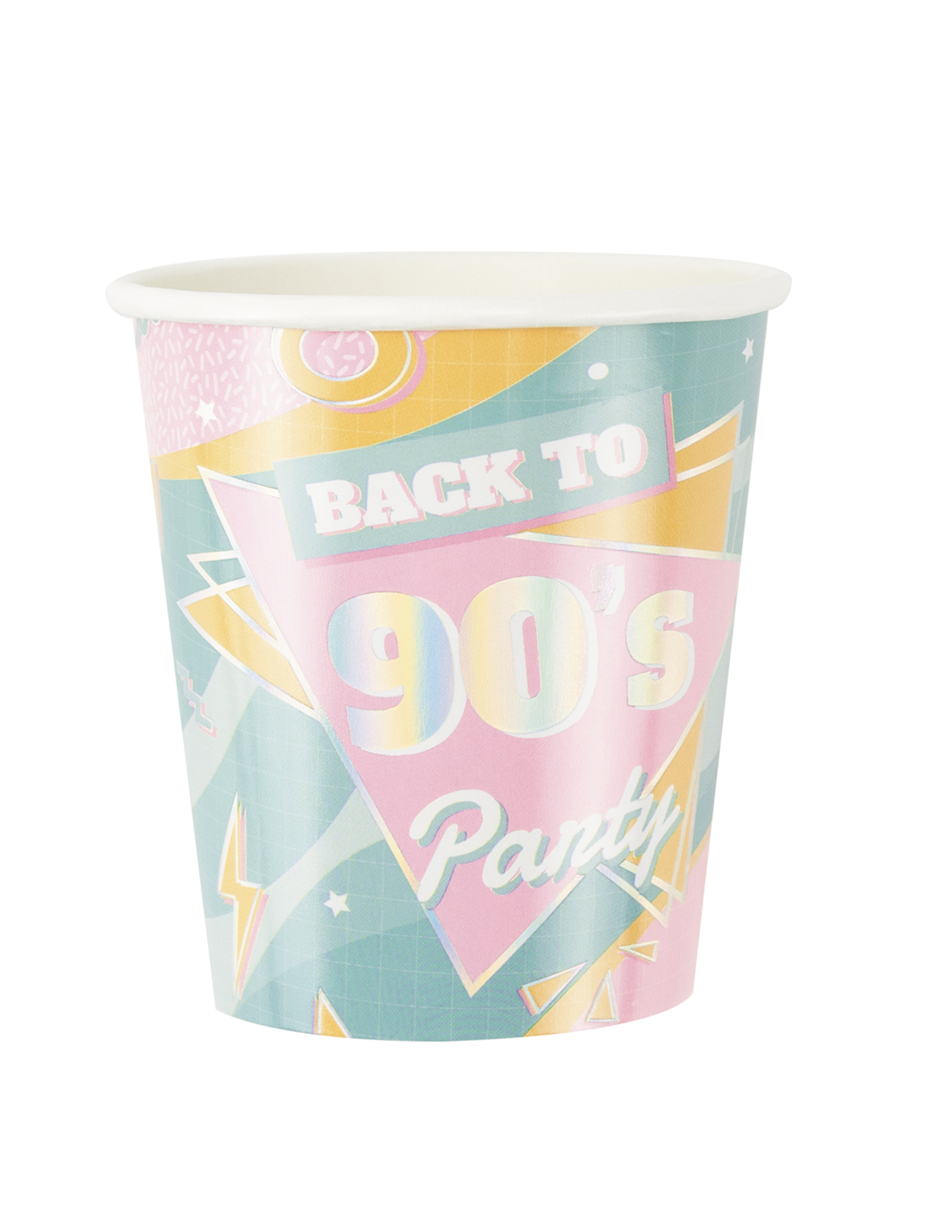 8 Gobelets carton années 90