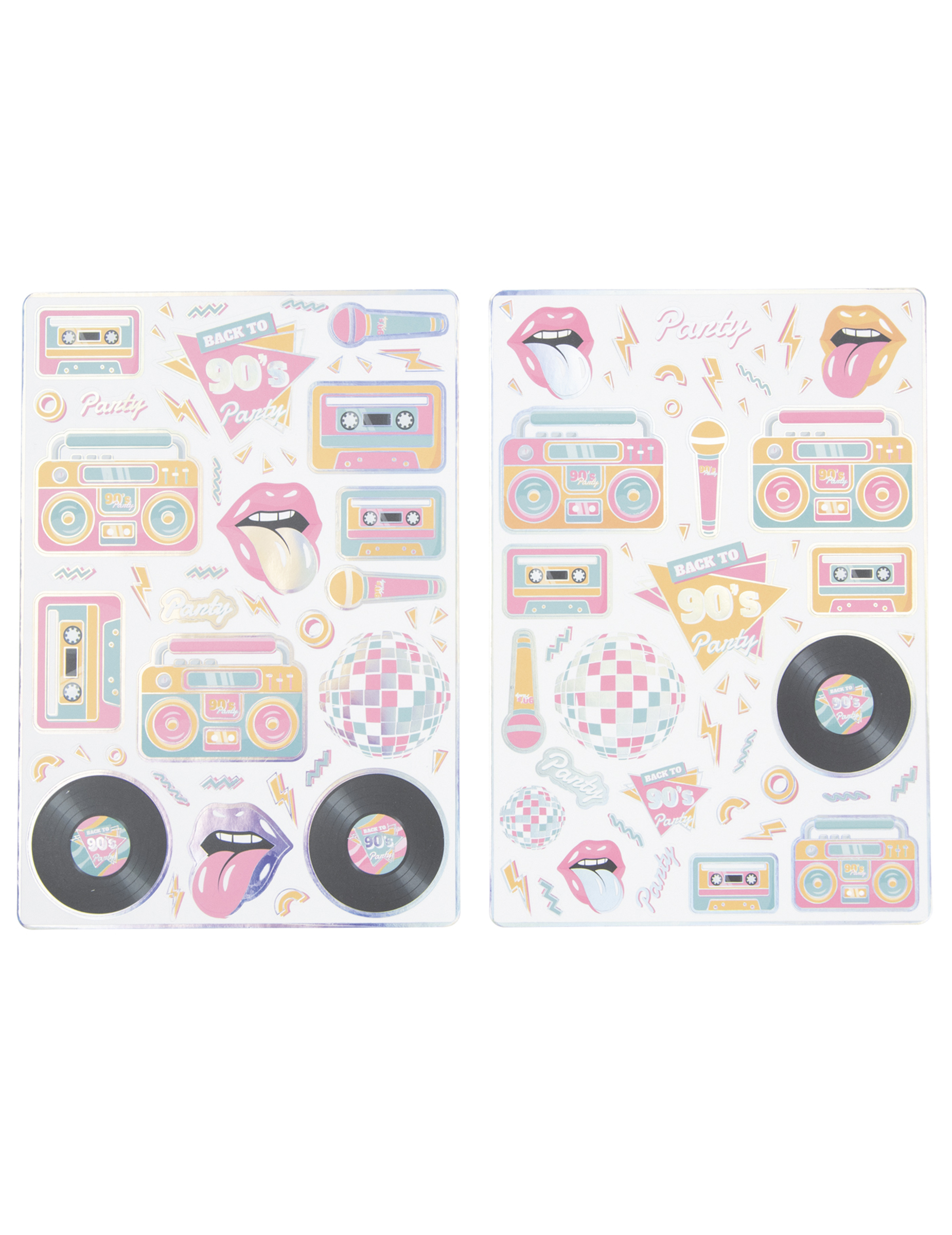 100 Stickers années 90