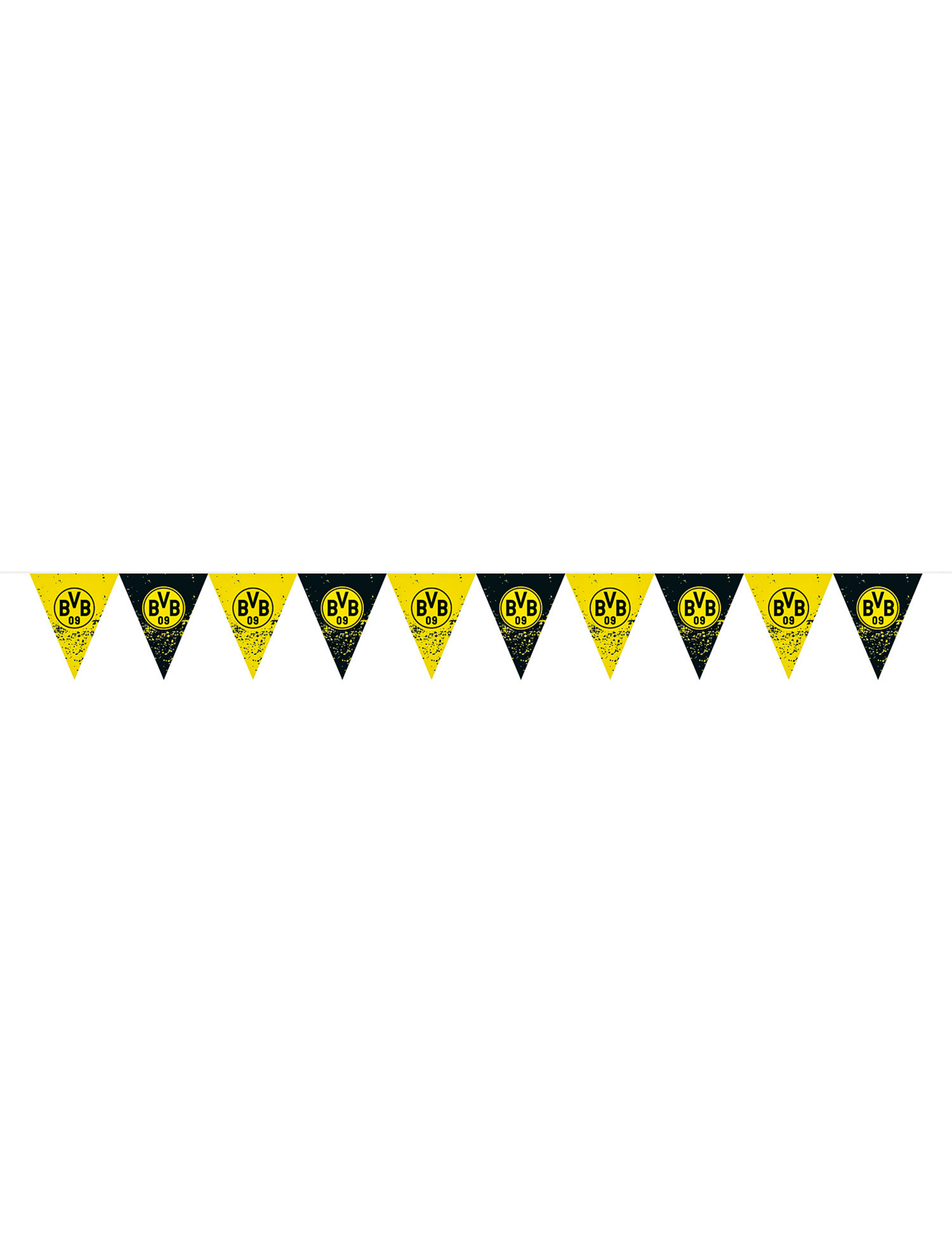 Guirlande à fanions Borussia Dortmund 4 m