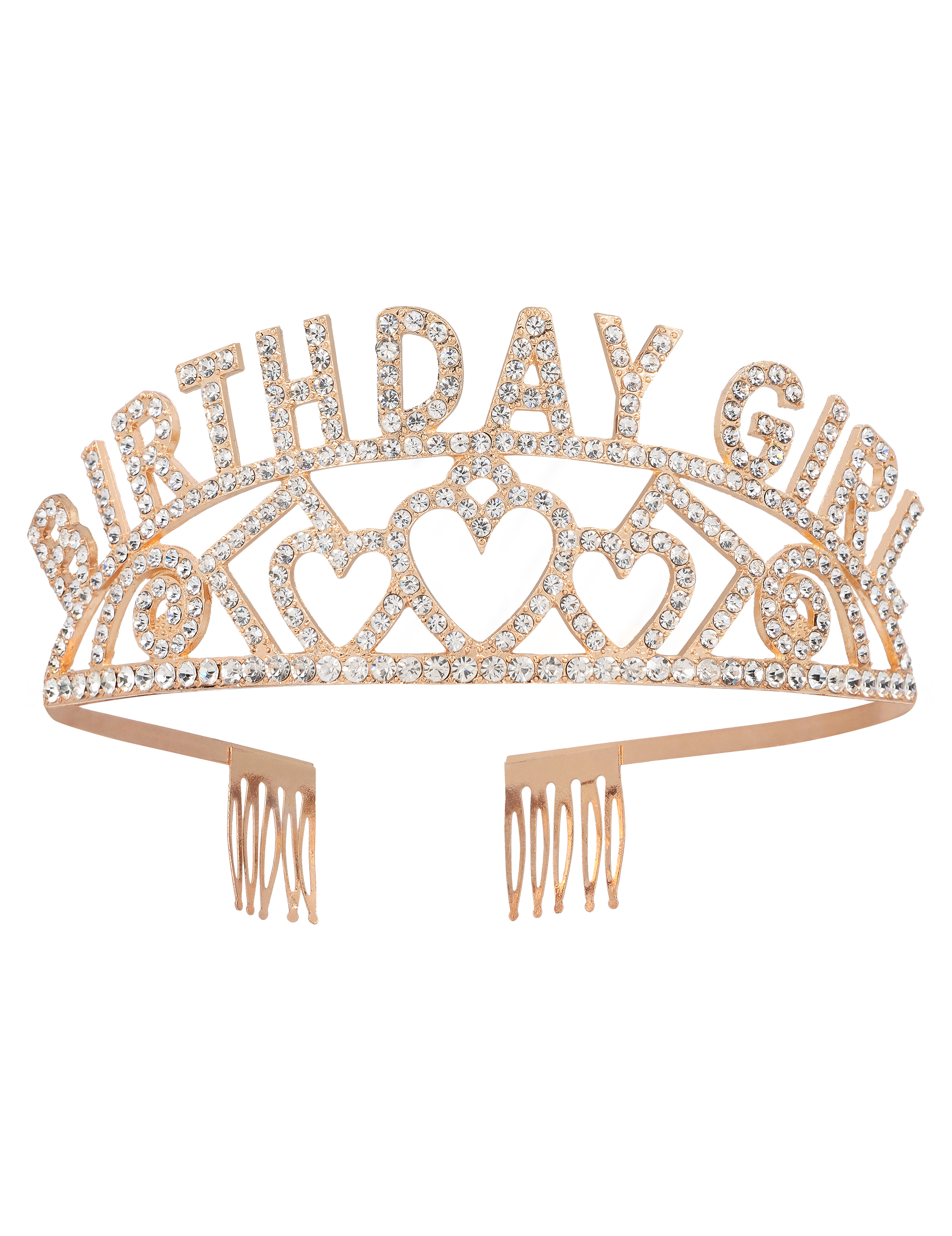 Couronne Birthday Girl métal