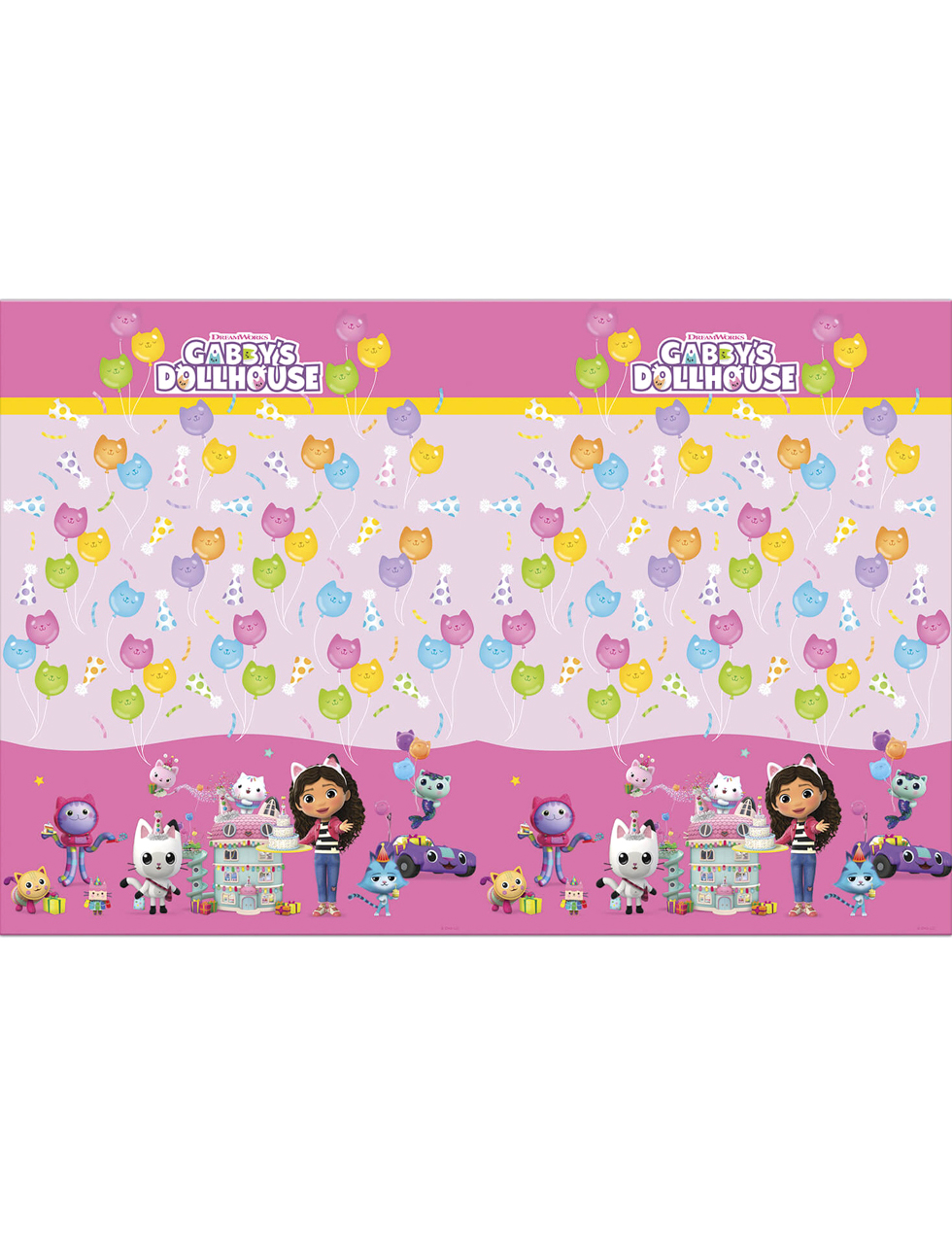 Nappe Gabby et la maison magique 120 x 180 cm