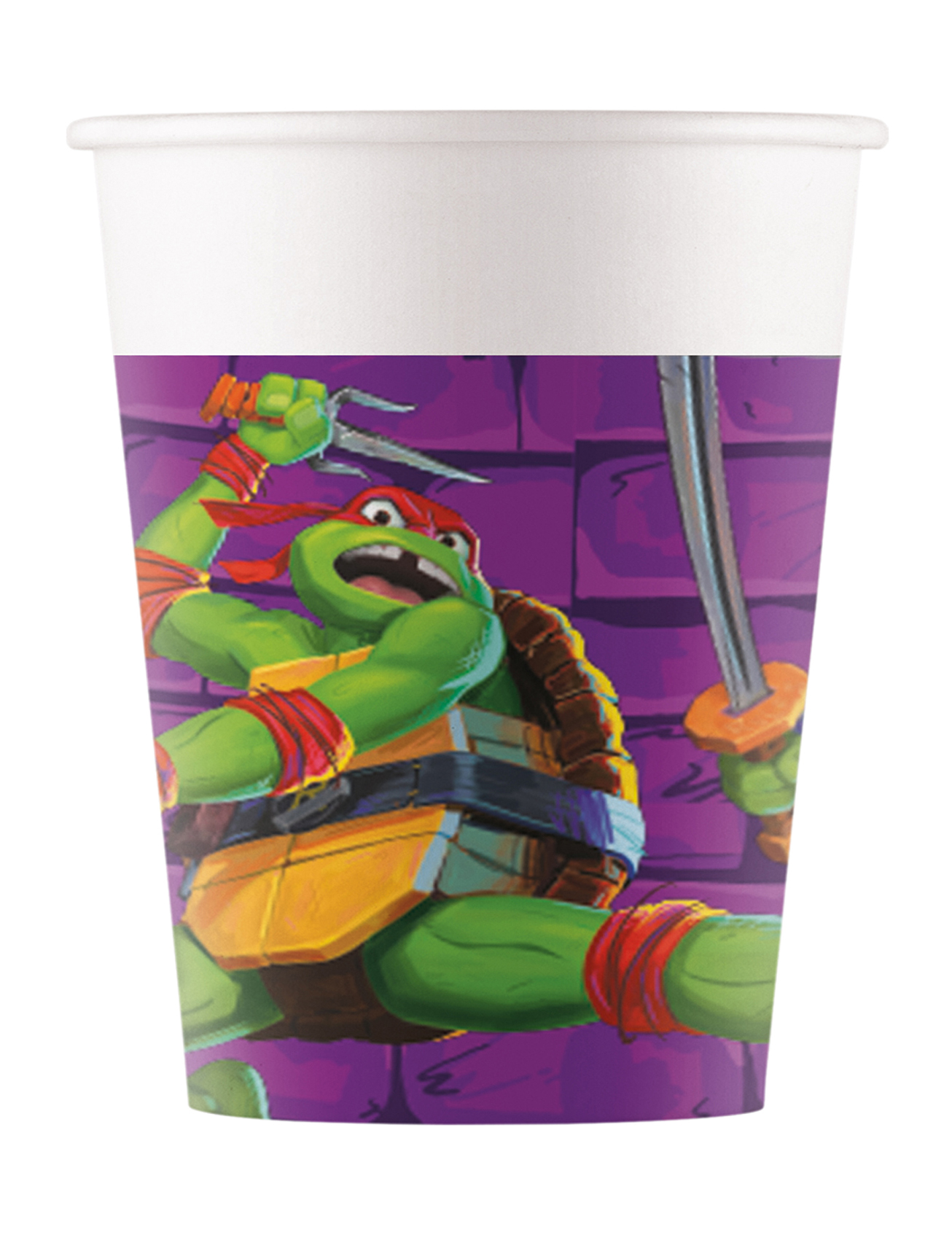 8 Gobelets Tortues Ninja next generation 200 ml