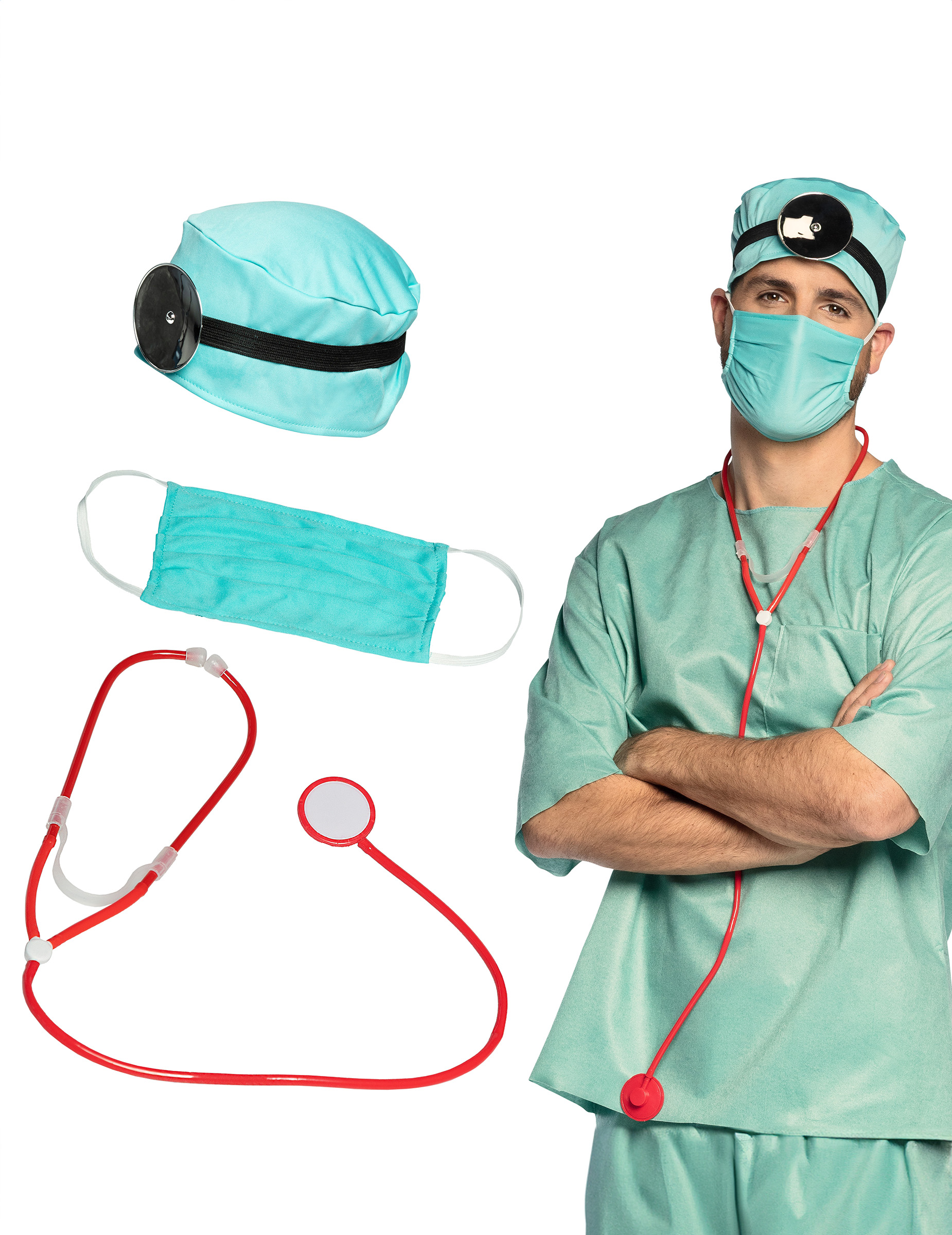 Set accessoires docteur adulte