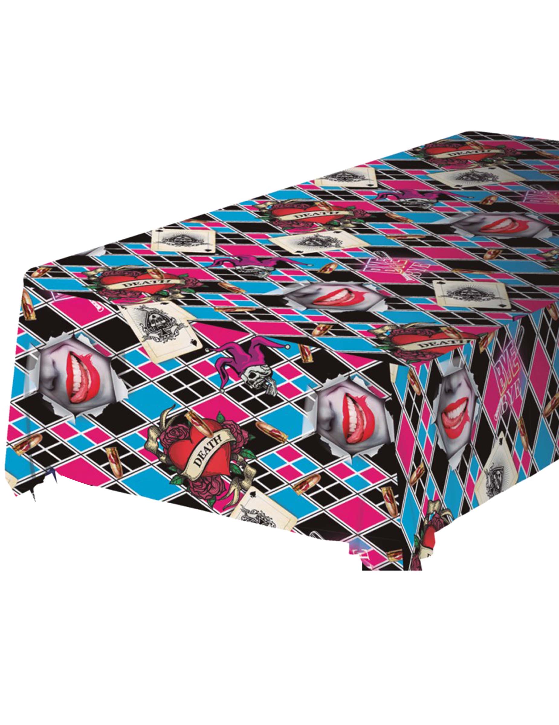 Nappe dangerous girl PVC 137 x 274 cm