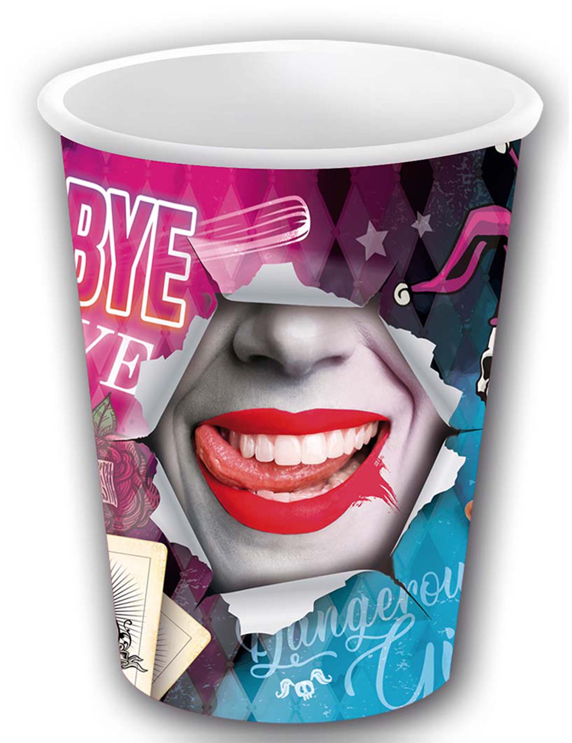 6 Gobelets dangerous girl 240 ml