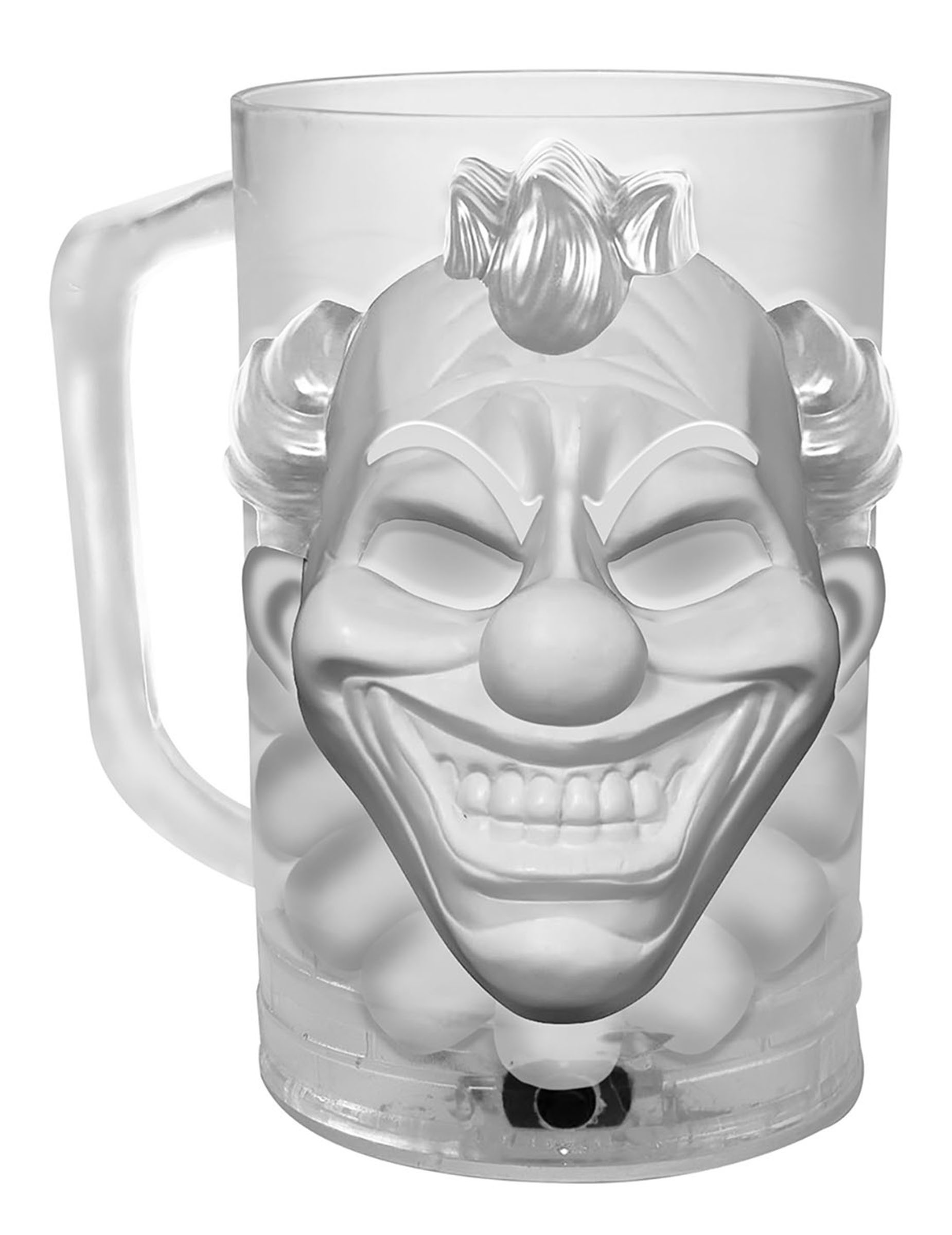 Pinte clown terrifiant avec LED 700 ml