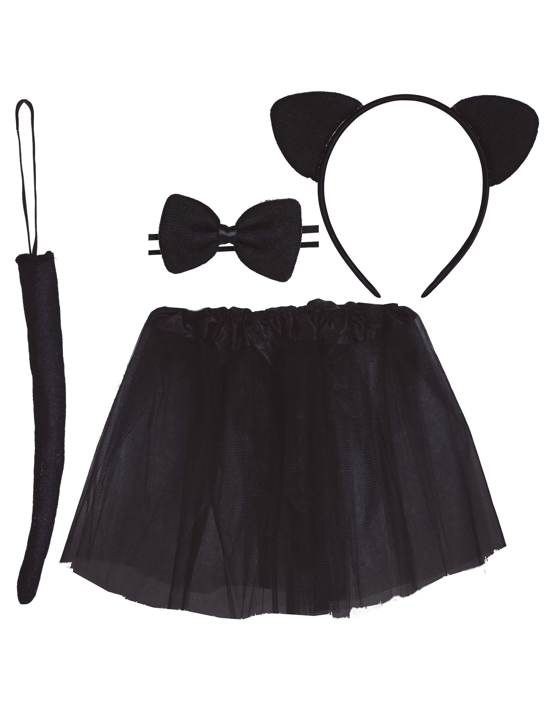 Kit déguisement chat noir enfant