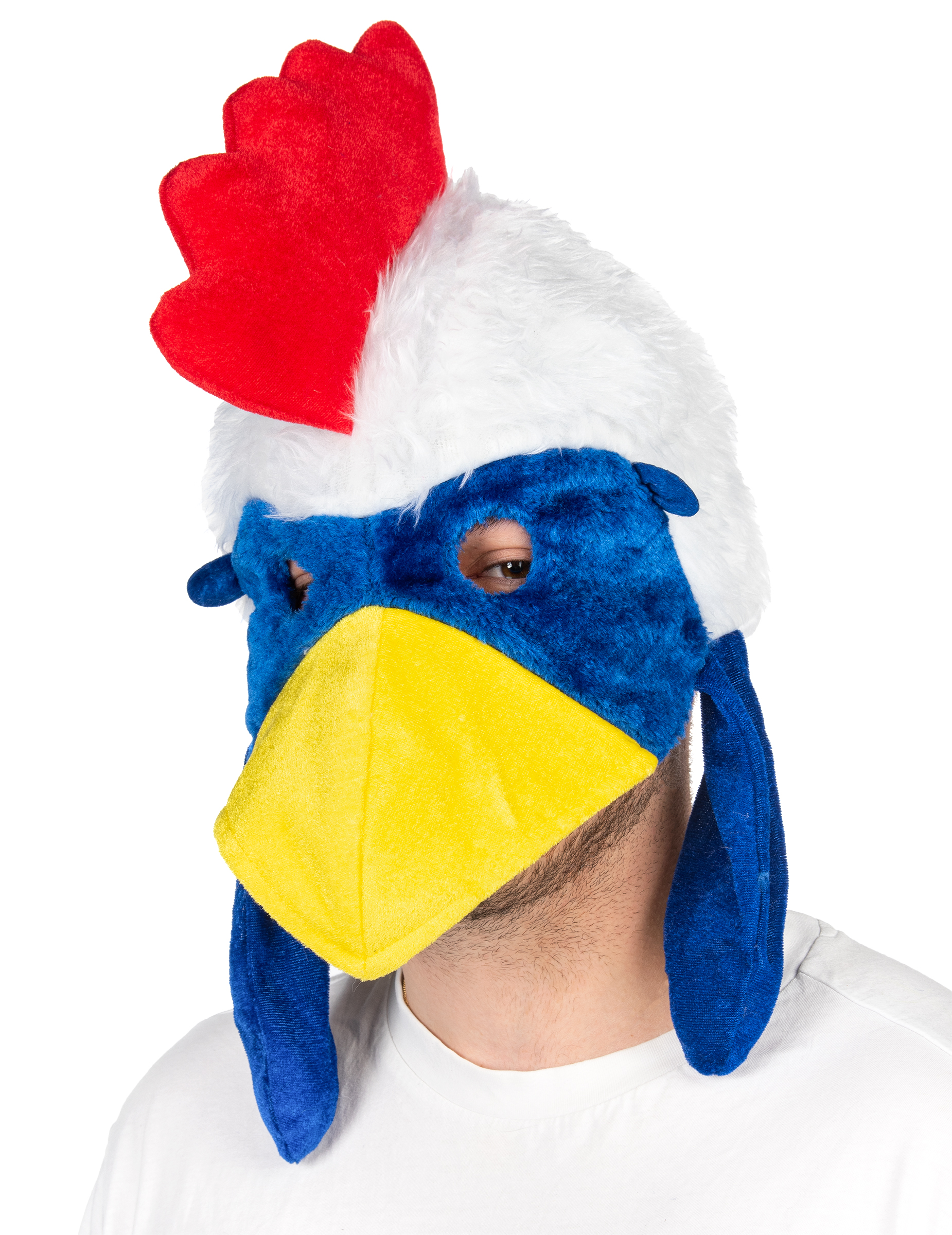 Masque coq supporter