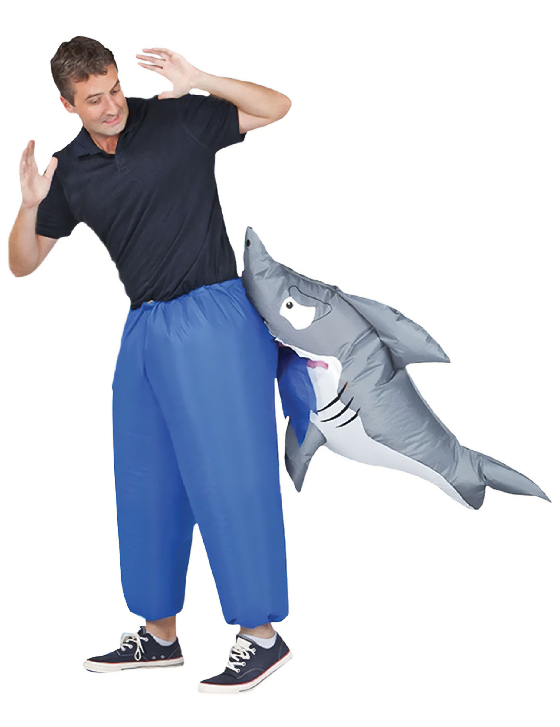Déguisement requin gonflable adulte