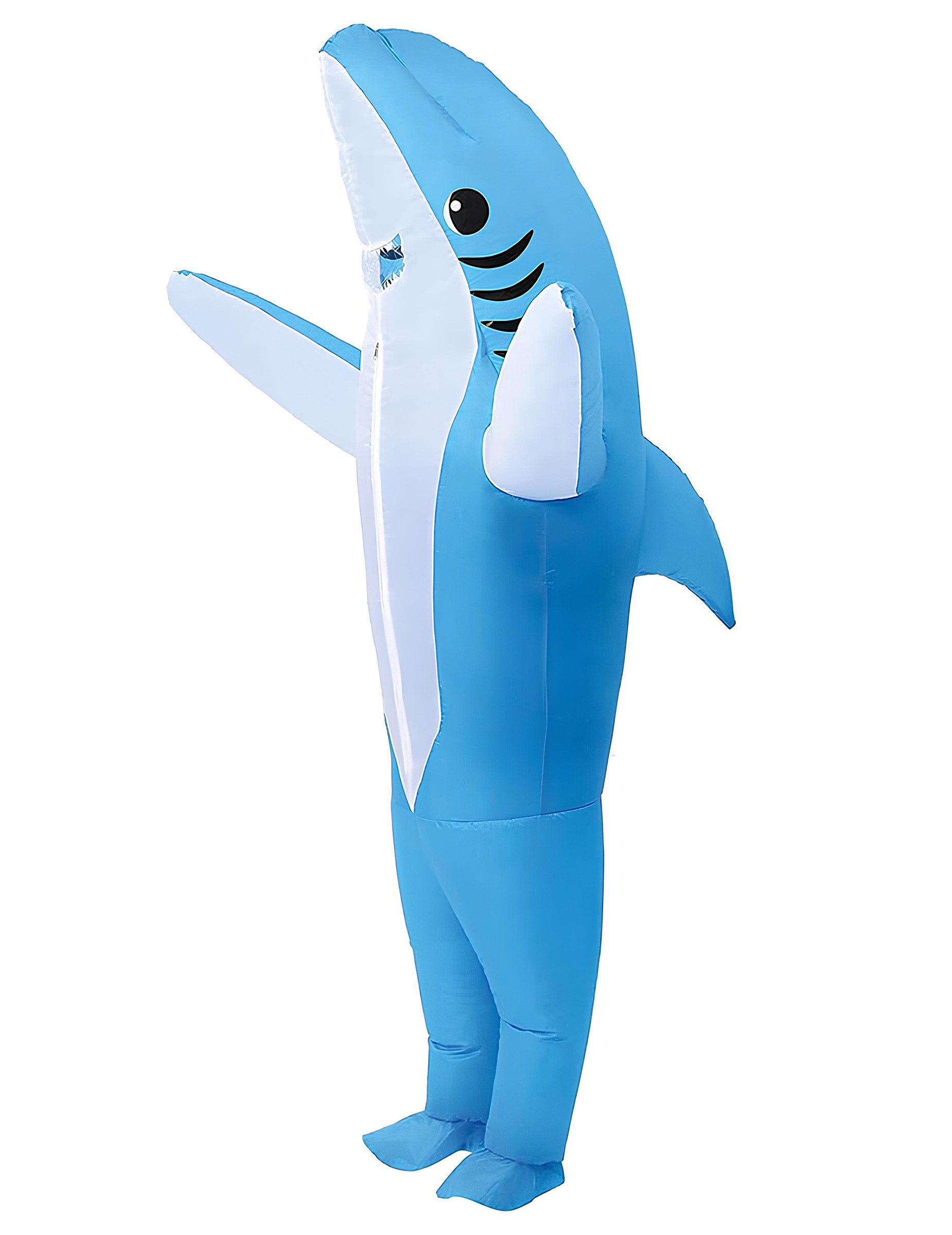 Déguisement requin gonflable adulte